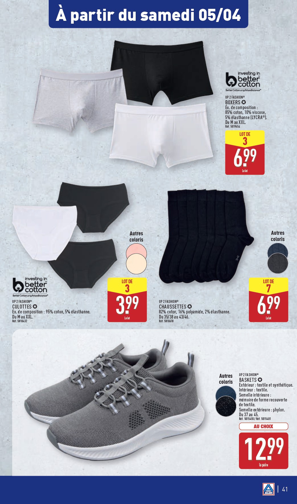 aldi - Catalogue ALDI valable dès 01/04 - 07/04 - page: 43 aldi - Catalogue ALDI valable dès 01/04 - 07/04 - page: 43