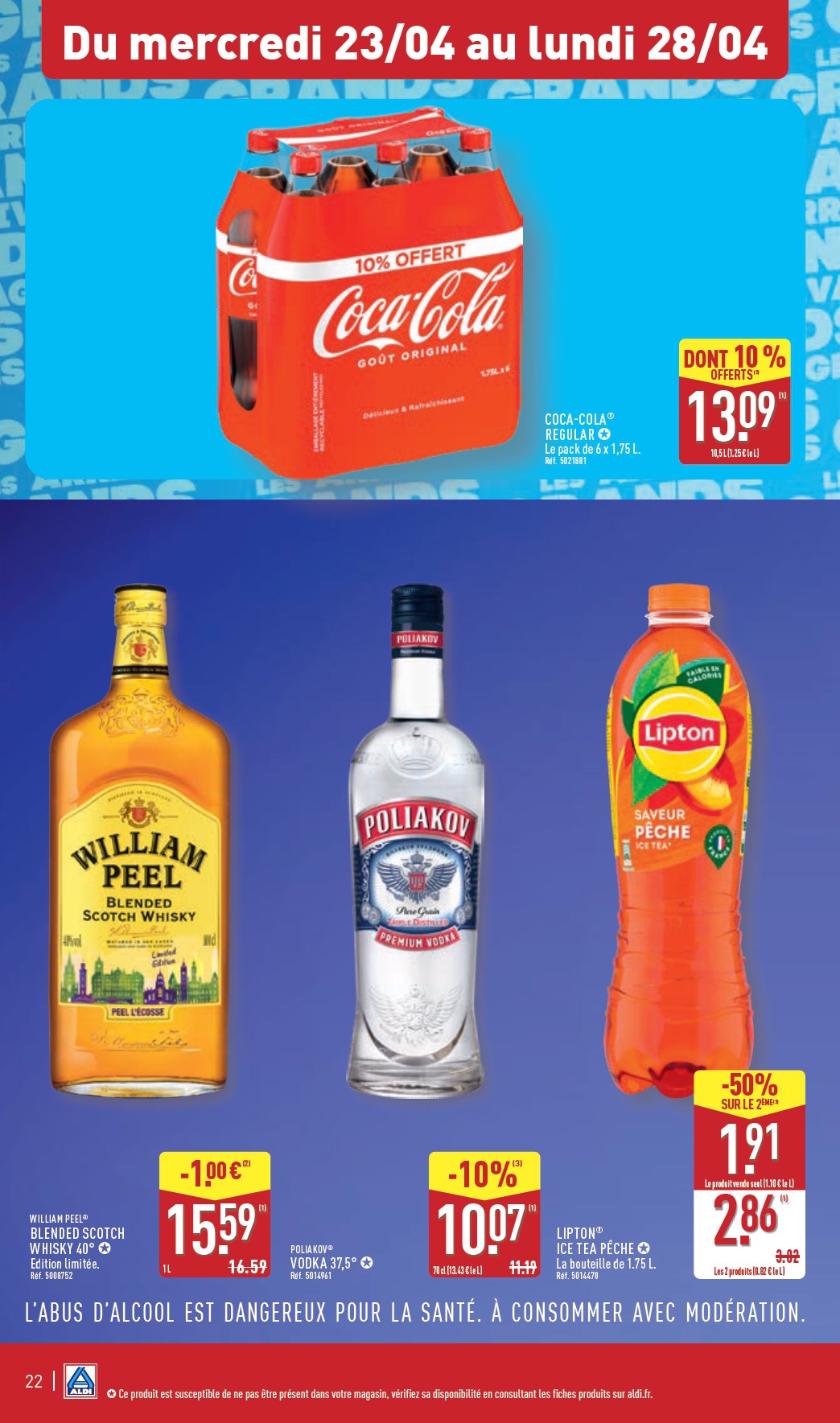 aldi - Catalogue ALDI valable dès 23/04 - 28/04 - page: 25 aldi - Catalogue ALDI valable dès 23/04 - 28/04 - page: 25