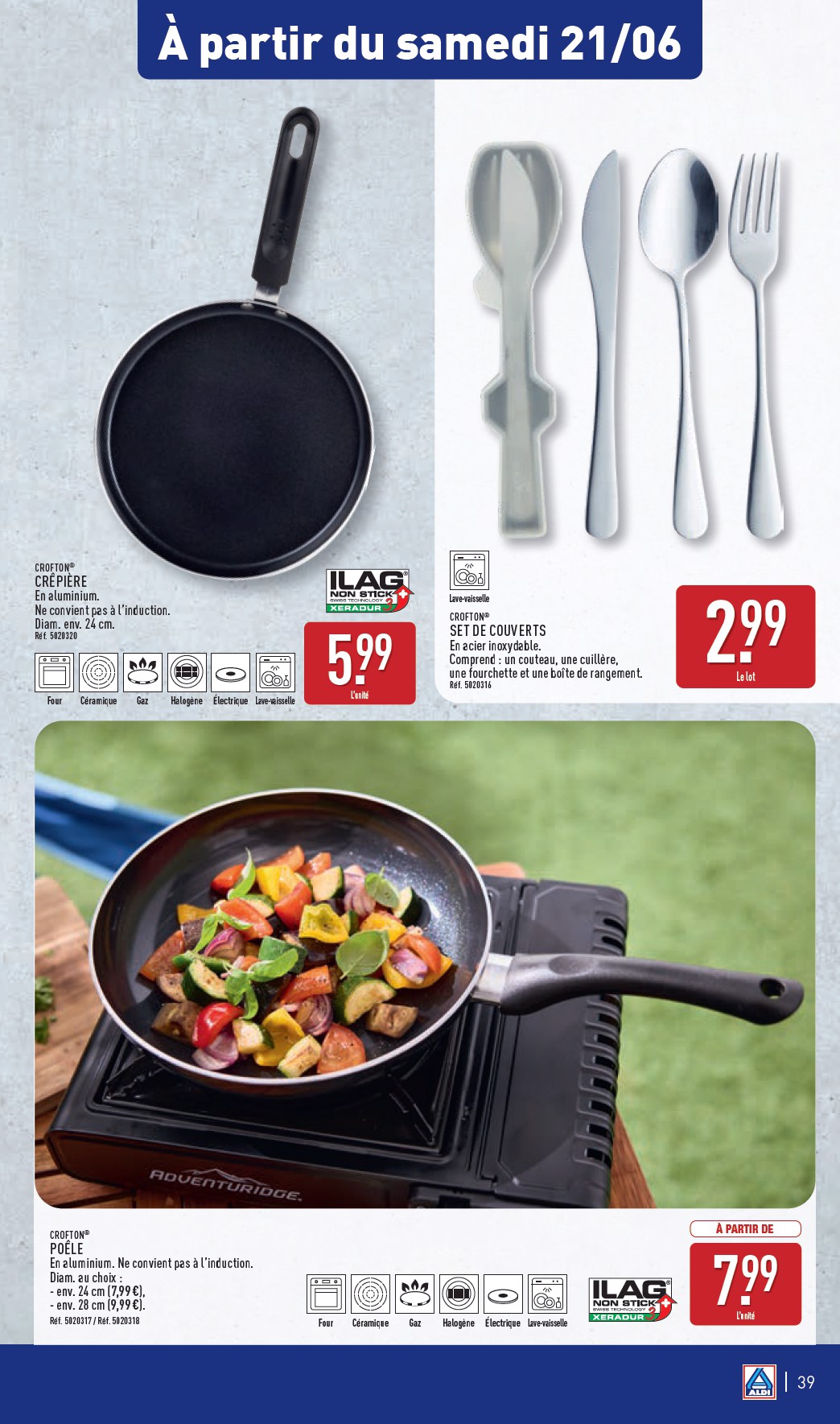 aldi - Catalogue ALDI valable du 17/06 au 23/06 - page: 42 aldi - Catalogue ALDI valable du 17/06 au 23/06 - page: 42