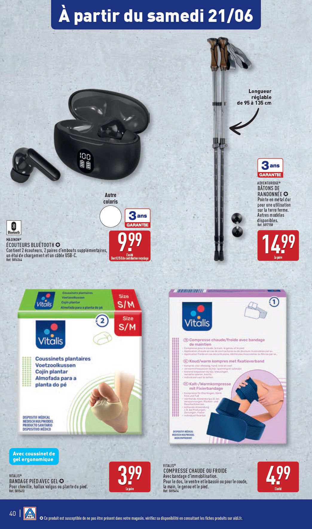 aldi - Catalogue ALDI valable du 17/06 au 23/06 - page: 43 aldi - Catalogue ALDI valable du 17/06 au 23/06 - page: 43