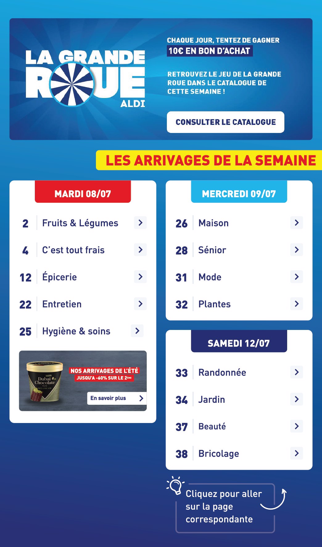 aldi - Catalogue ALDI valable du 08/07 au 14/07 - page: 3 aldi - Catalogue ALDI valable du 08/07 au 14/07 - page: 3