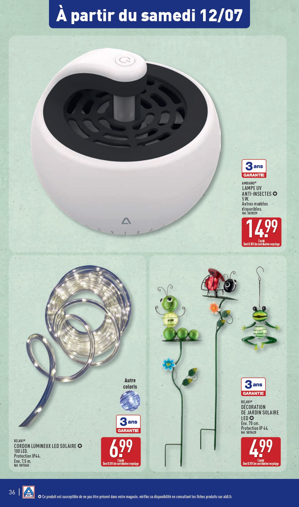 aldi - Catalogue ALDI valable du 08/07 au 14/07 - page: 38 aldi - Catalogue ALDI valable du 08/07 au 14/07 - page: 38