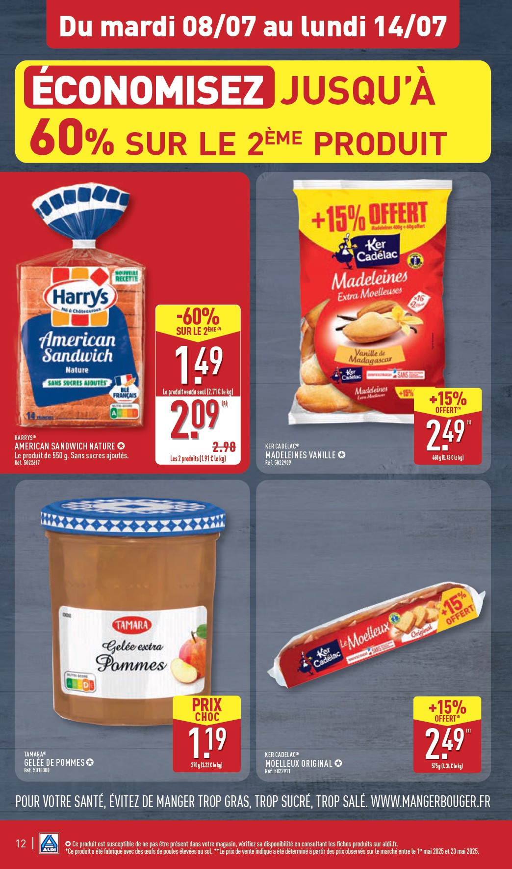 aldi - Catalogue ALDI valable du 08/07 au 14/07 - page: 14 aldi - Catalogue ALDI valable du 08/07 au 14/07 - page: 14