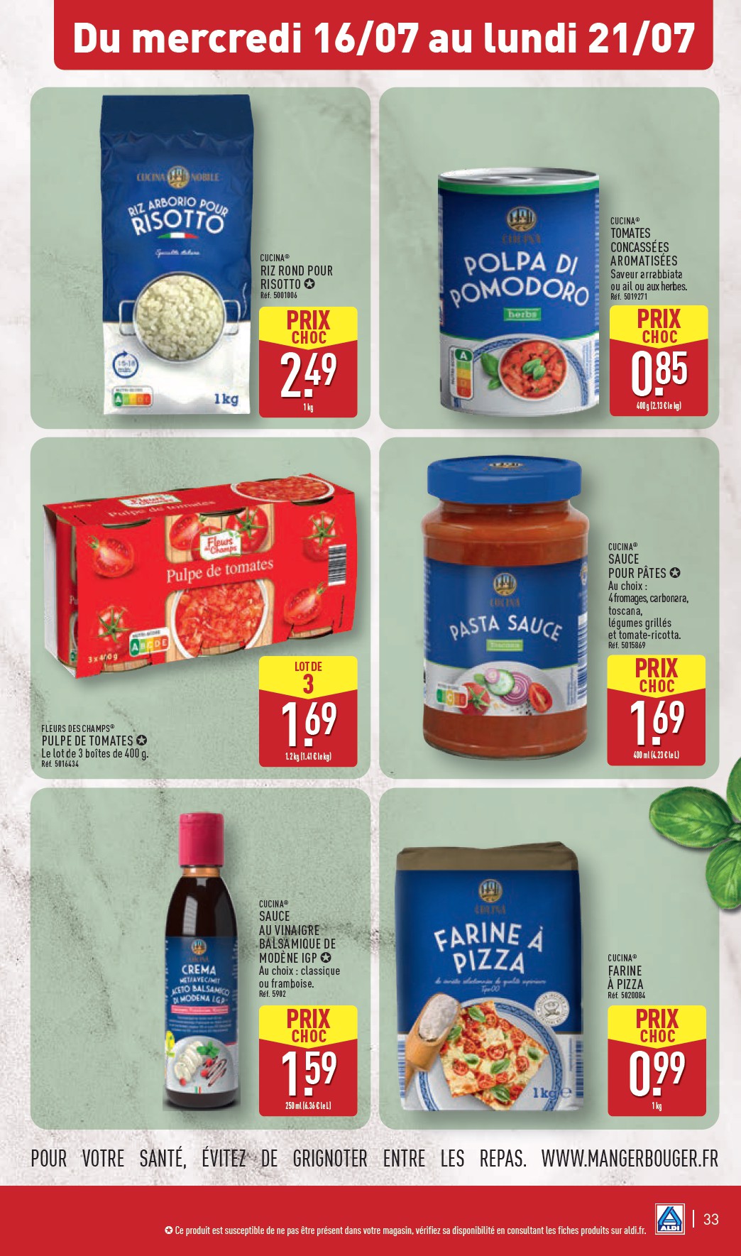 aldi - Catalogue ALDI valable du 16/07 au 21/07 - page: 34 aldi - Catalogue ALDI valable du 16/07 au 21/07 - page: 34