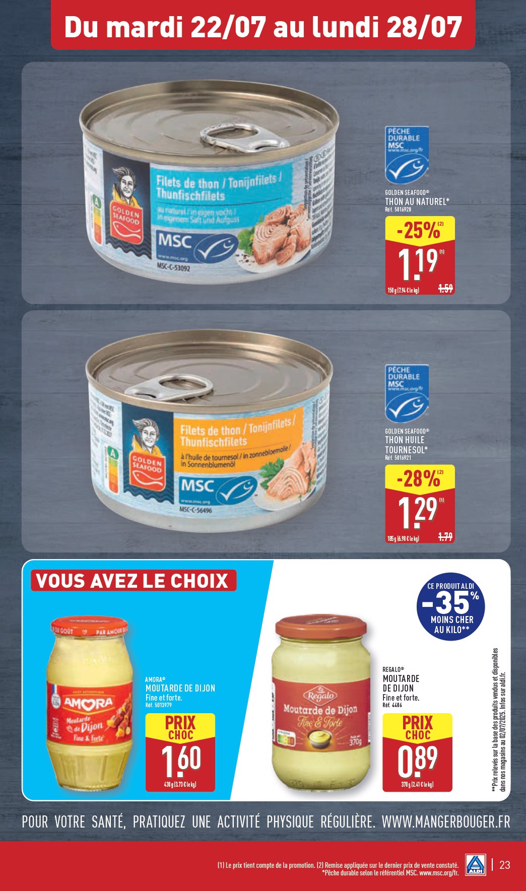 aldi - Catalogue ALDI valable du 22/07 au 28/07 - page: 25 aldi - Catalogue ALDI valable du 22/07 au 28/07 - page: 25