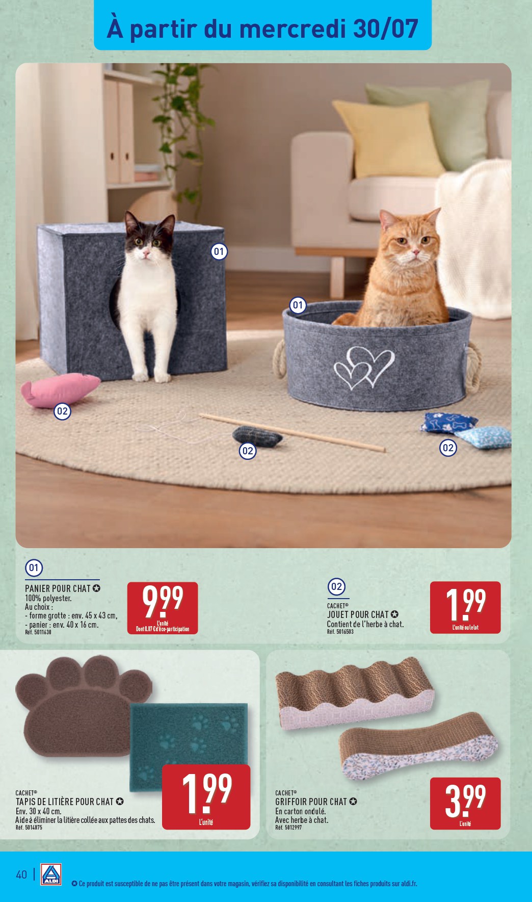 aldi - Catalogue ALDI valable du 29/07 au 04/08 - page: 42 aldi - Catalogue ALDI valable du 29/07 au 04/08 - page: 42