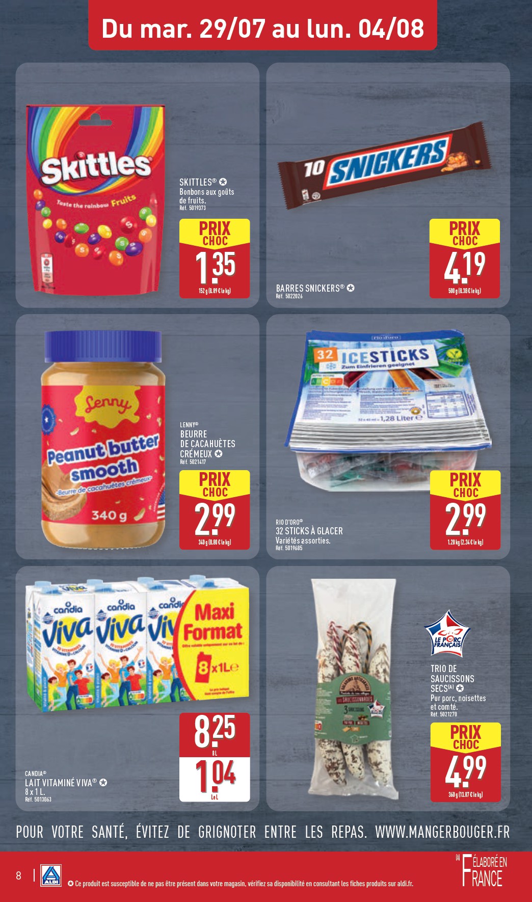 aldi - Catalogue ALDI valable du 29/07 au 04/08 - page: 10 aldi - Catalogue ALDI valable du 29/07 au 04/08 - page: 10