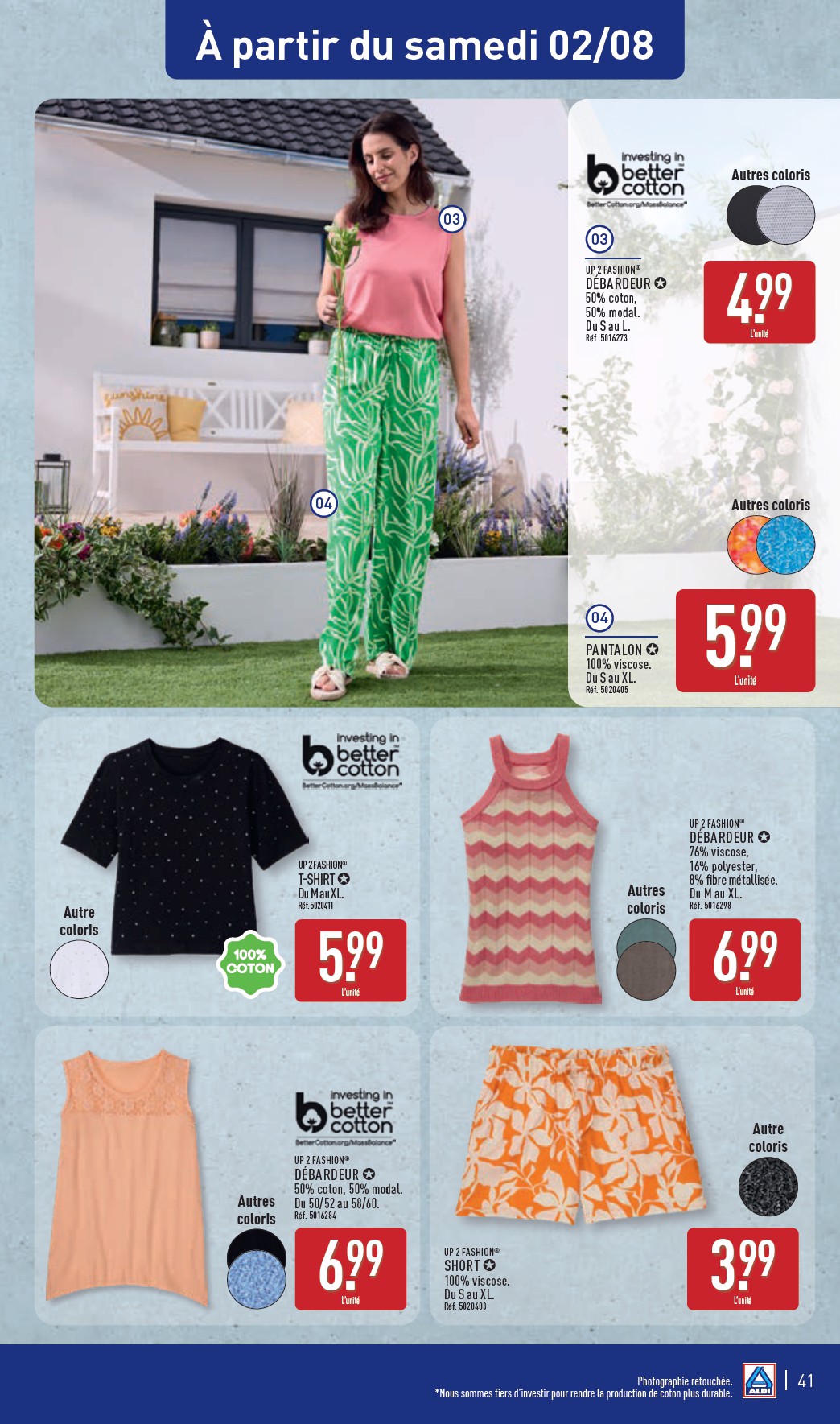 aldi - Catalogue ALDI valable du 29/07 au 04/08 - page: 43 aldi - Catalogue ALDI valable du 29/07 au 04/08 - page: 43