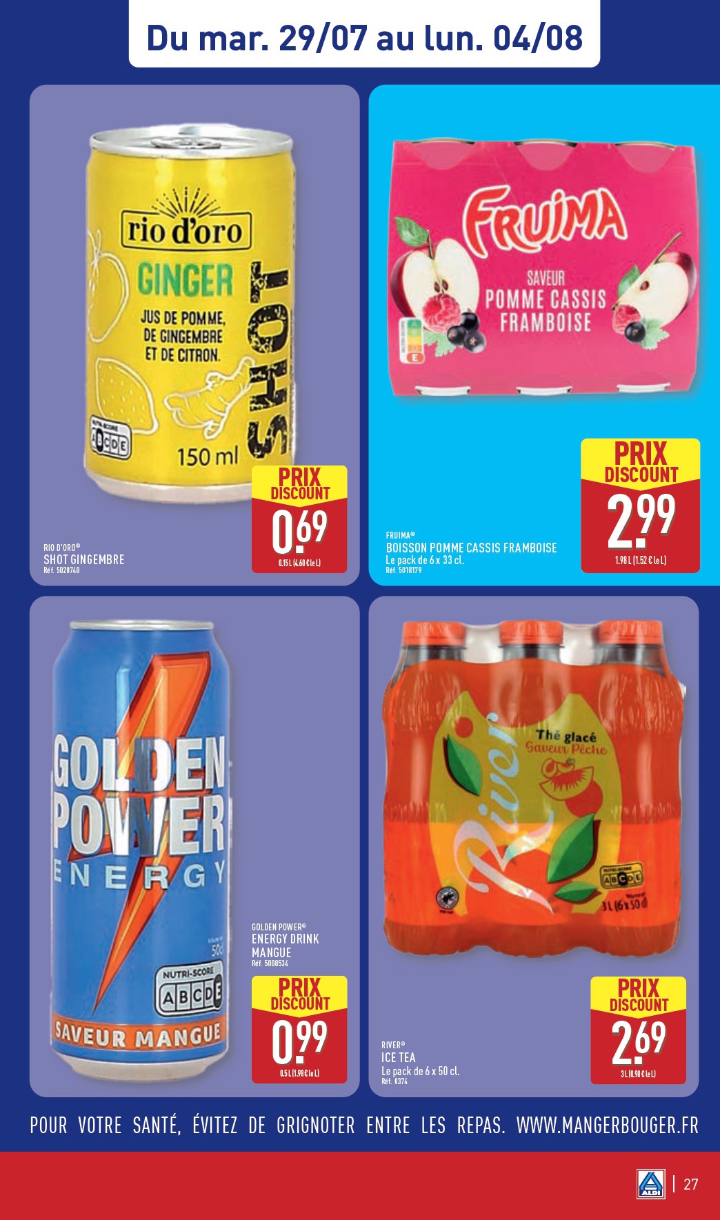 aldi - Catalogue ALDI valable du 29/07 au 04/08 - page: 29 aldi - Catalogue ALDI valable du 29/07 au 04/08 - page: 29
