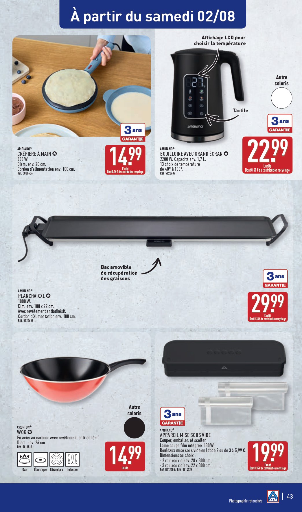 aldi - Catalogue ALDI valable du 29/07 au 04/08 - page: 45 aldi - Catalogue ALDI valable du 29/07 au 04/08 - page: 45