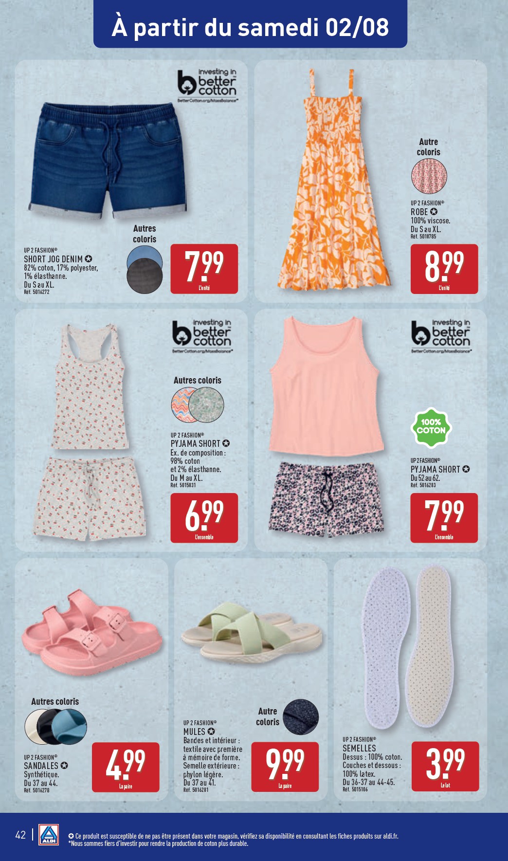 aldi - Catalogue ALDI valable du 29/07 au 04/08 - page: 44 aldi - Catalogue ALDI valable du 29/07 au 04/08 - page: 44