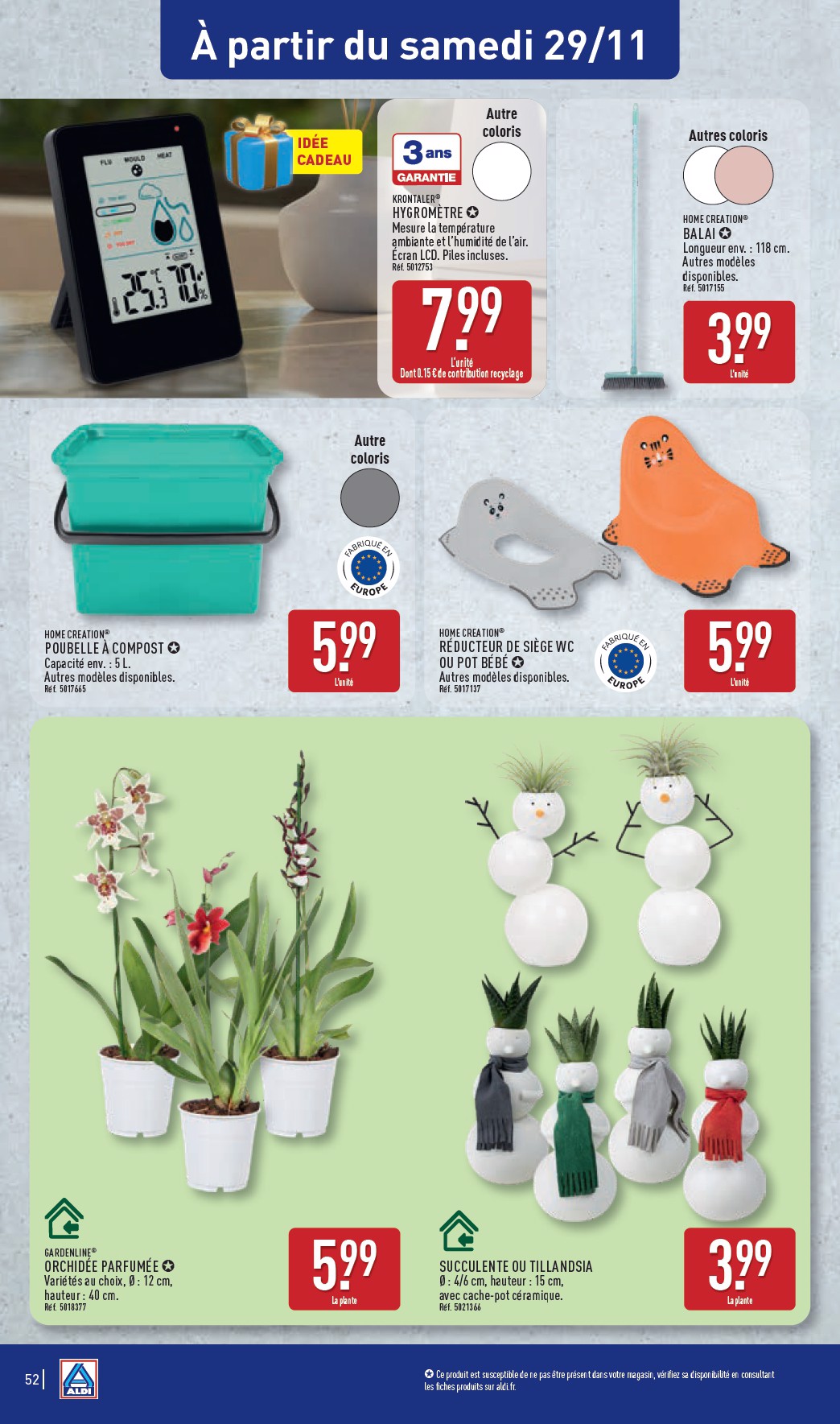 aldi - Catalogue ALDI valable du 25/11 au 01/12 - page: 54
