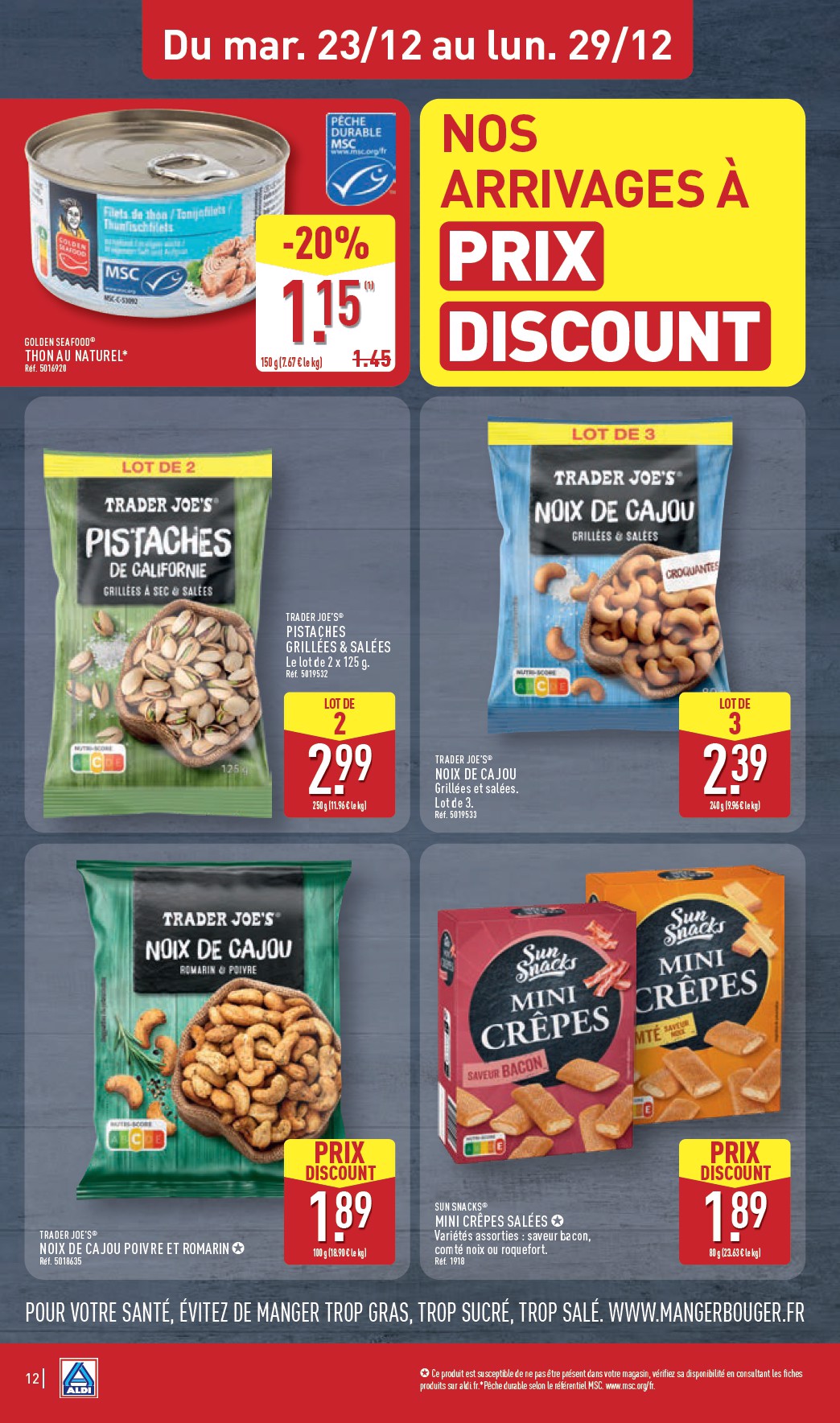 aldi - Catalogue ALDI valable du 23/12 au 29/12 - page: 15