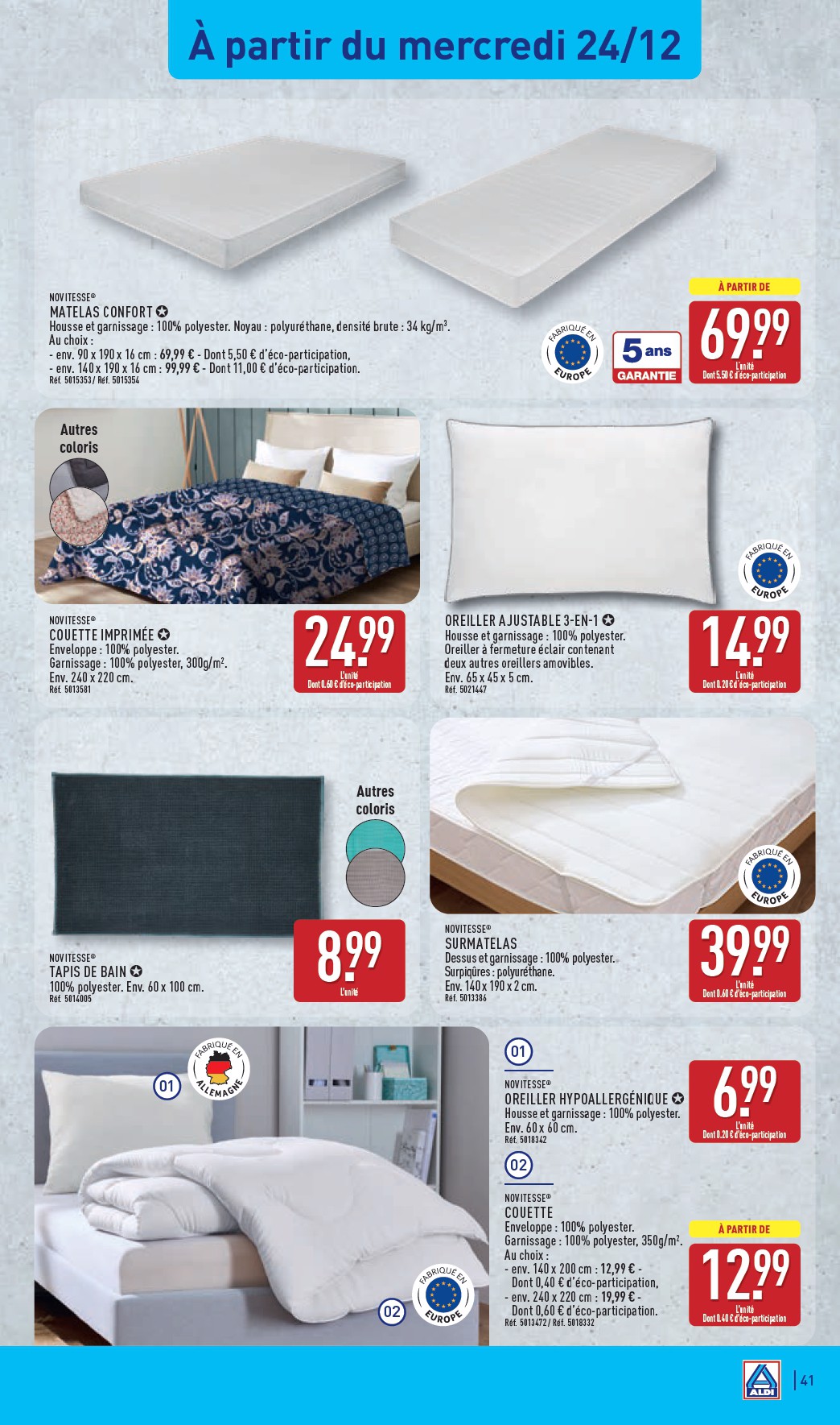 aldi - Catalogue ALDI valable du 23/12 au 29/12 - page: 44