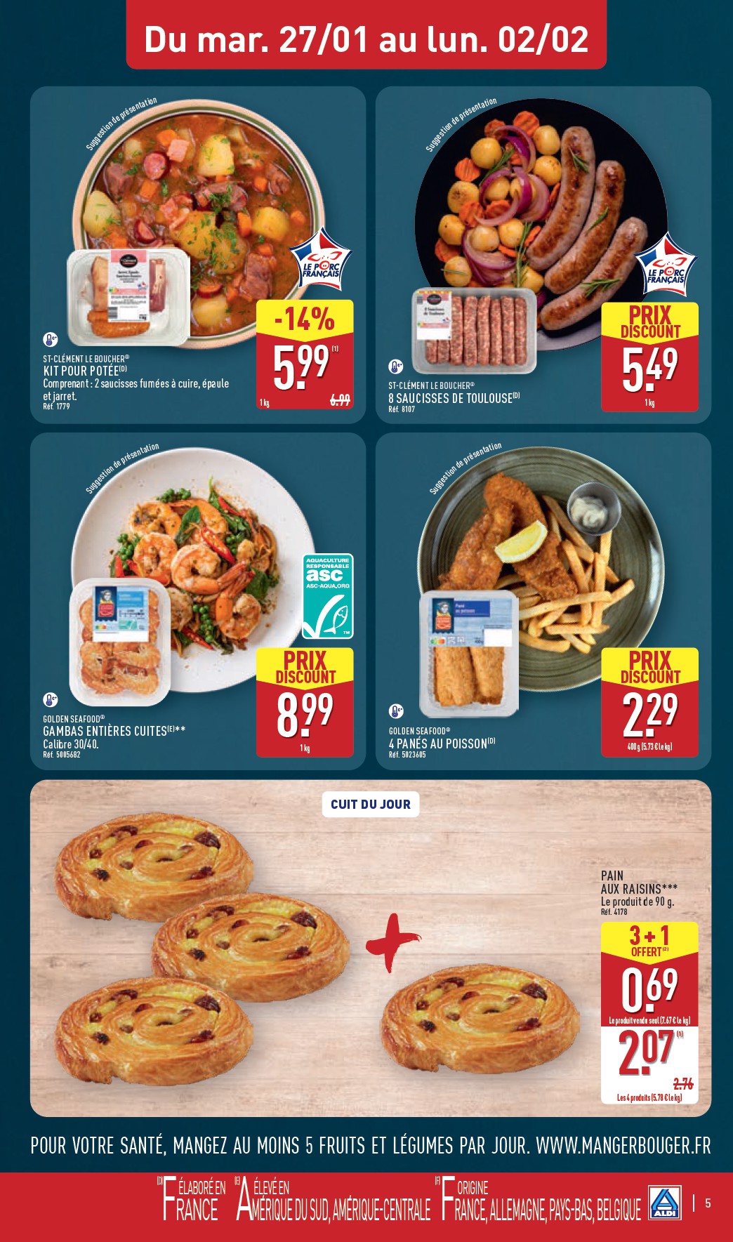 aldi - Catalogue ALDI valable du 27/01 au 02/02 - page: 7