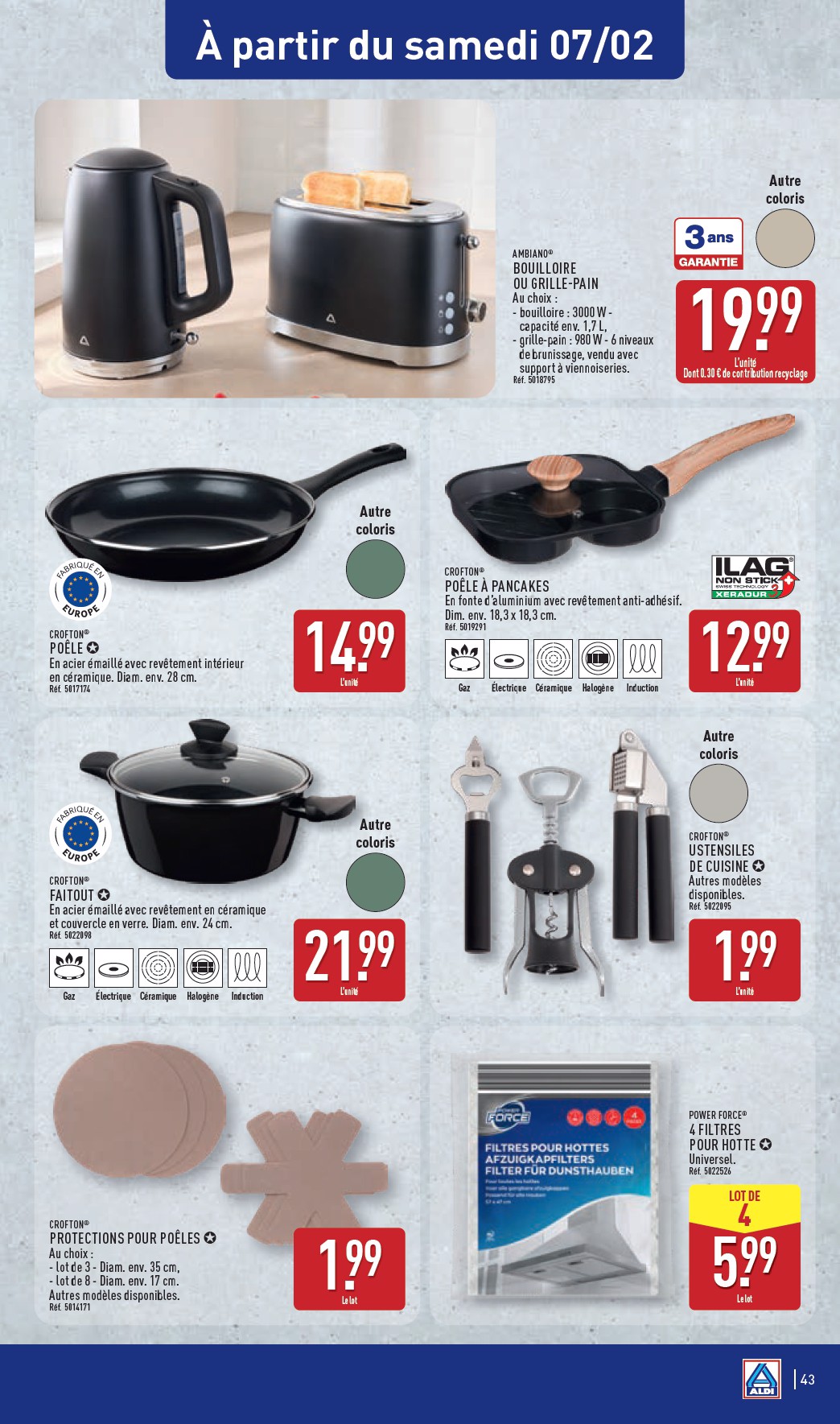 aldi - Catalogue ALDI valable du 03/02 au 09/02 - page: 45