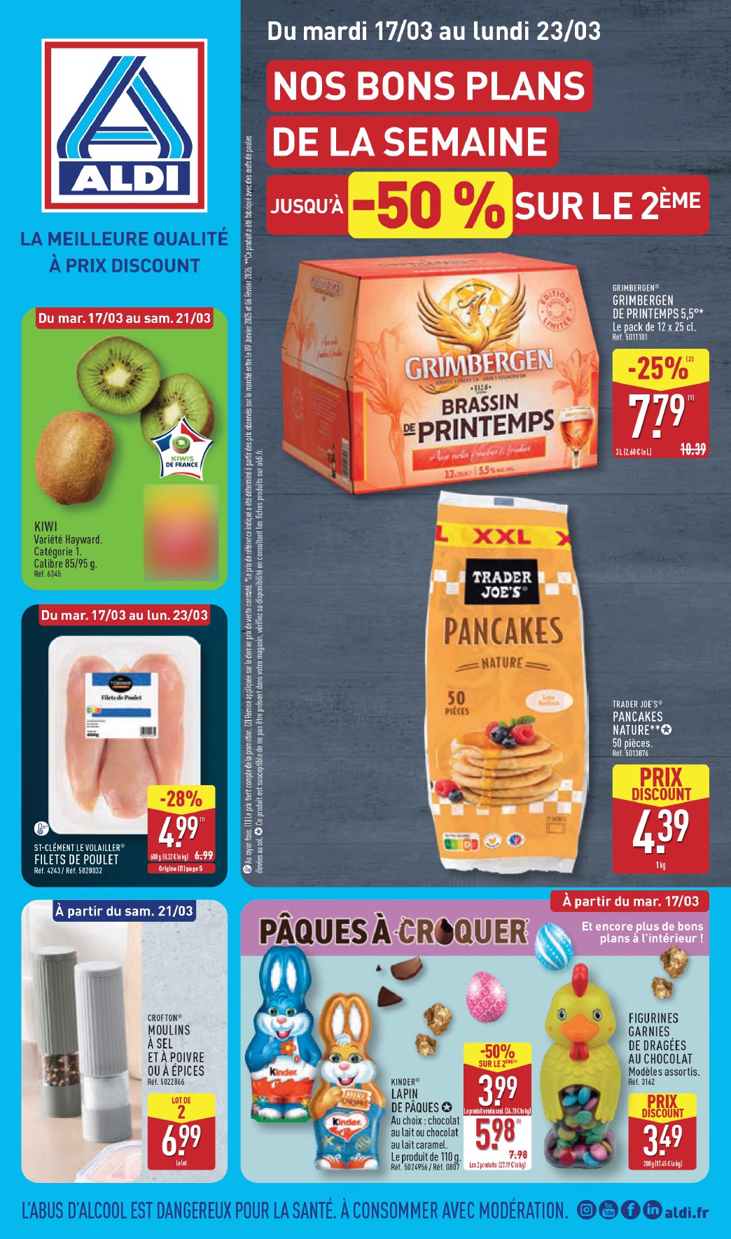 aldi - Catalogue ALDI valable du 17/03/2026 au 23/03/2026 - page: 1