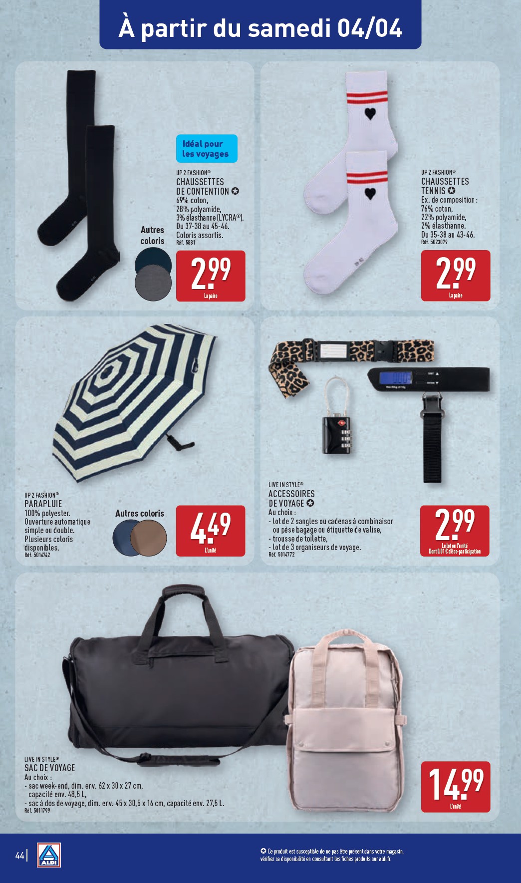 aldi - Catalogue ALDI valable du 31/03/2026 au 06/04/2026 - page: 46