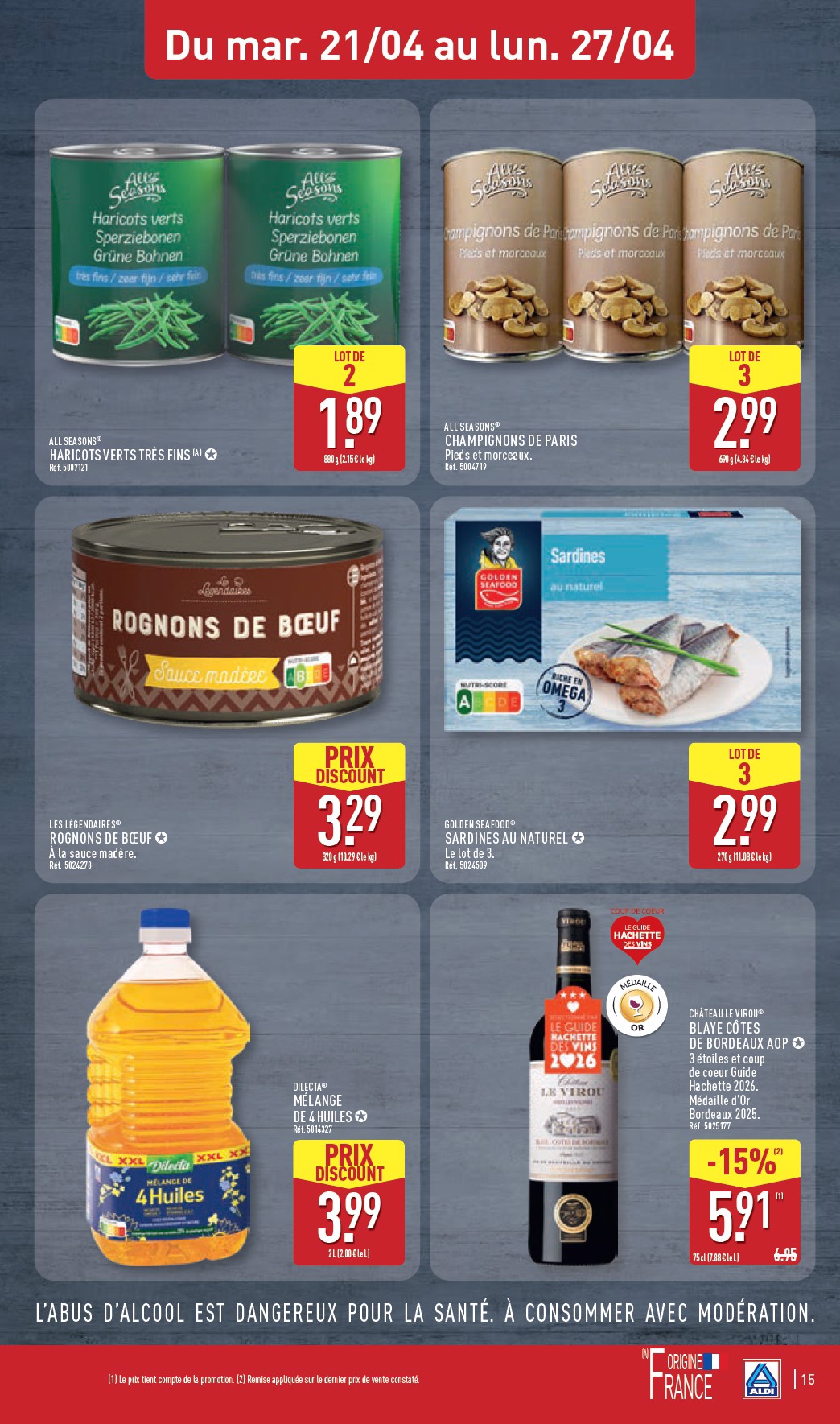 aldi - Flyer ALDI pour la semaine prochaine du du mardi 21/04/2026 au du lundi 27/04/2026 - page: 17