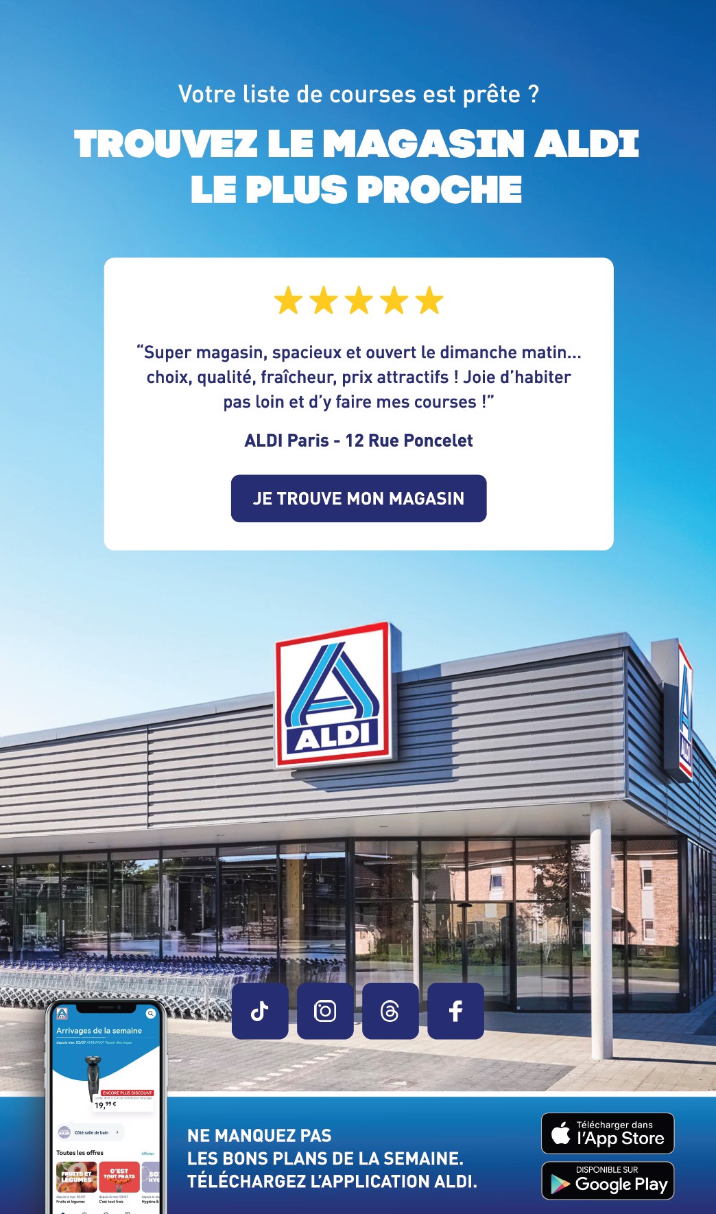 aldi - Flyer ALDI pour la semaine prochaine du du mardi 21/04/2026 au du lundi 27/04/2026 - page: 44