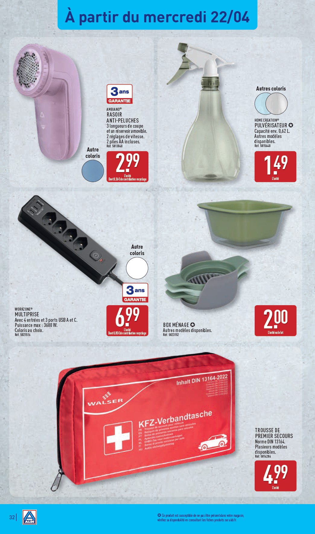 aldi - Flyer ALDI pour la semaine prochaine du du mardi 21/04/2026 au du lundi 27/04/2026 - page: 34