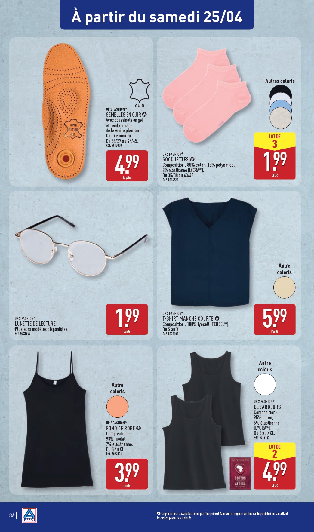 aldi - Flyer ALDI pour la semaine prochaine du du mardi 21/04/2026 au du lundi 27/04/2026 - page: 38