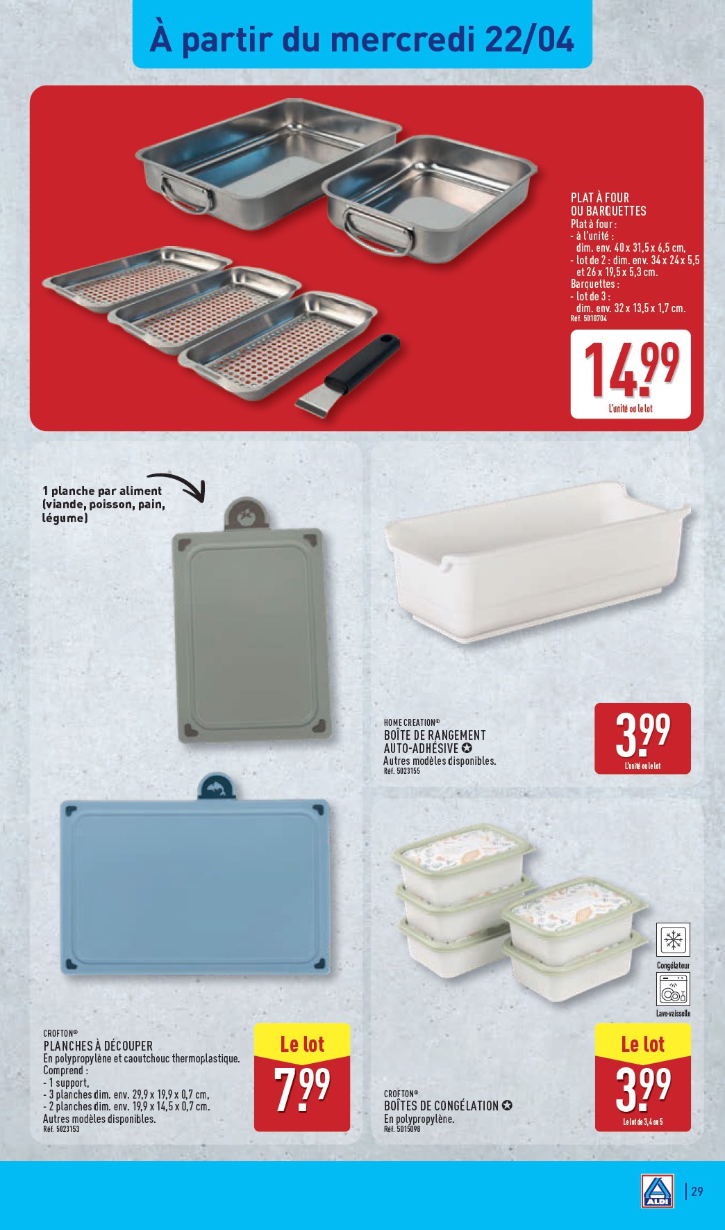 aldi - Flyer ALDI pour la semaine prochaine du du mardi 21/04/2026 au du lundi 27/04/2026 - page: 31