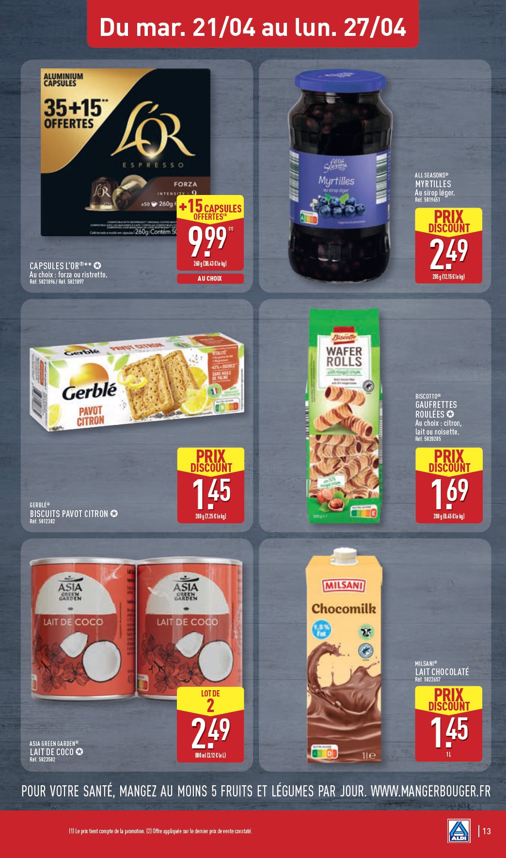aldi - Flyer ALDI pour la semaine prochaine du du mardi 21/04/2026 au du lundi 27/04/2026 - page: 15