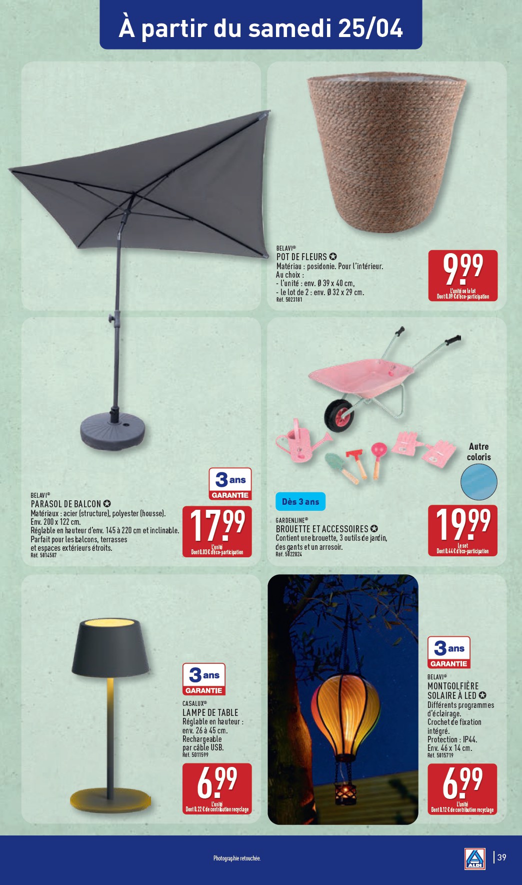 aldi - Flyer ALDI pour la semaine prochaine du du mardi 21/04/2026 au du lundi 27/04/2026 - page: 41