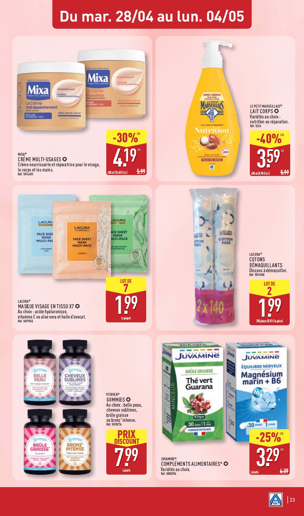 aldi - Flyer ALDI pour la semaine prochaine du du mardi 28/04/2026 au du lundi 04/05/2026 - page: 25
