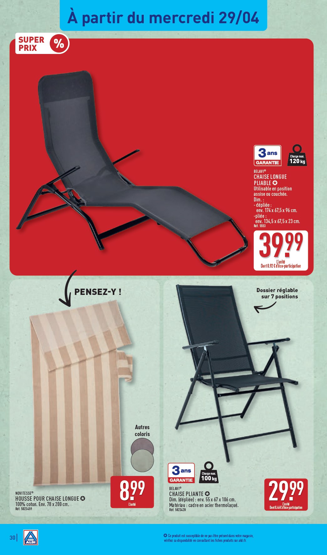 aldi - Flyer ALDI pour la semaine prochaine du du mardi 28/04/2026 au du lundi 04/05/2026 - page: 32