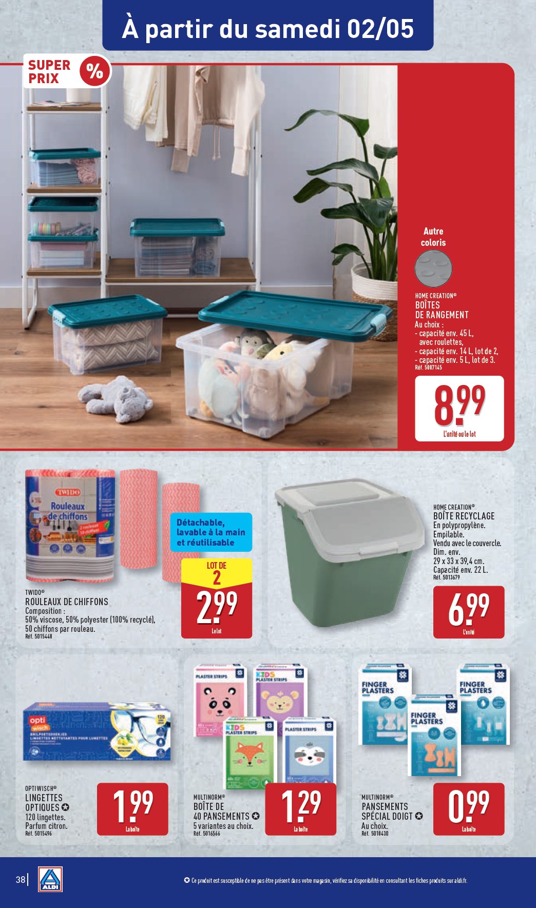 aldi - Flyer ALDI pour la semaine prochaine du du mardi 28/04/2026 au du lundi 04/05/2026 - page: 40