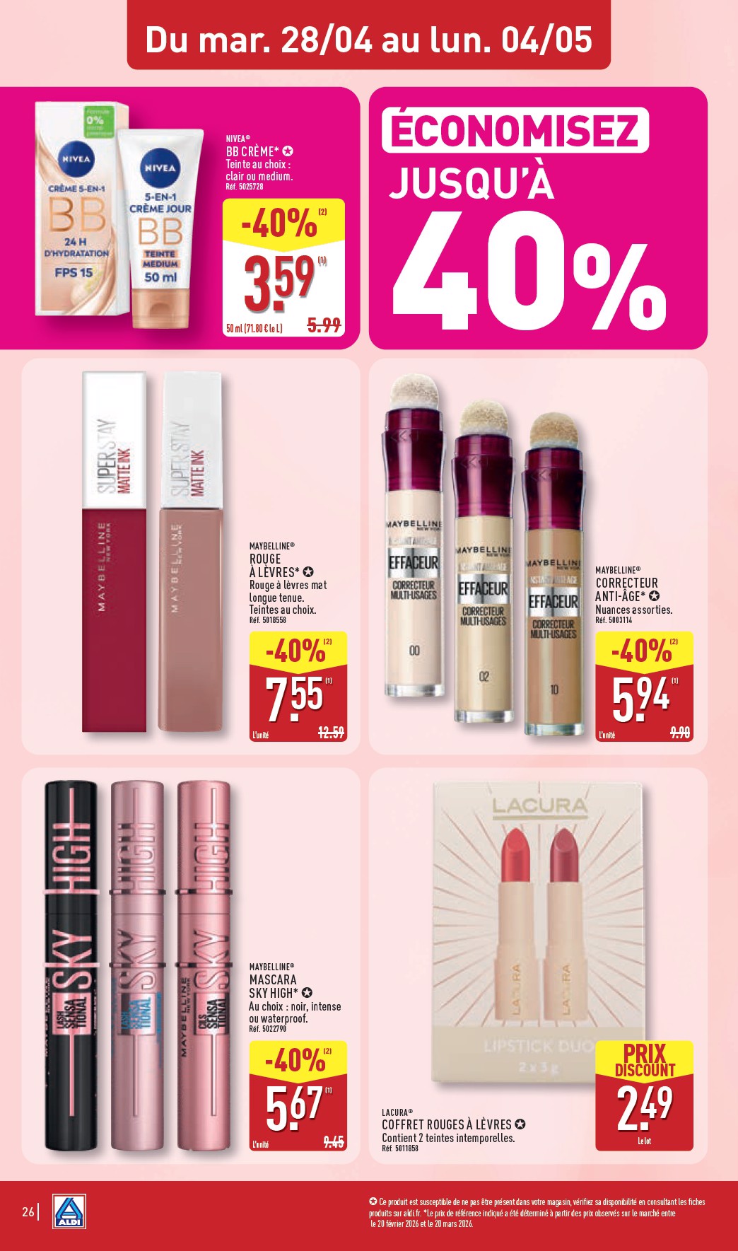 aldi - Flyer ALDI pour la semaine prochaine du du mardi 28/04/2026 au du lundi 04/05/2026 - page: 28