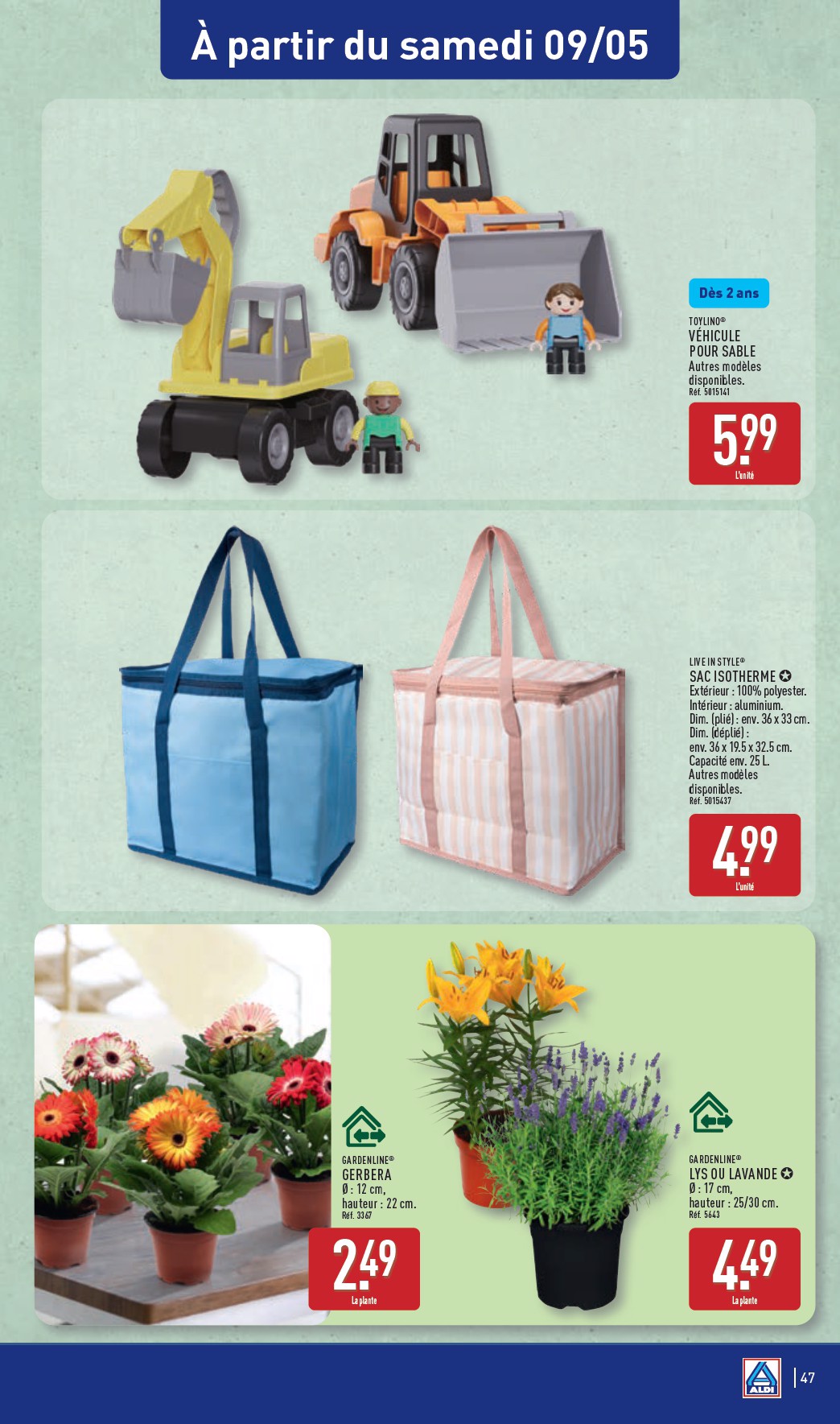 aldi - Flyer ALDI pour la semaine prochaine du du mardi 05/05/2026 au du lundi 11/05/2026 - page: 51