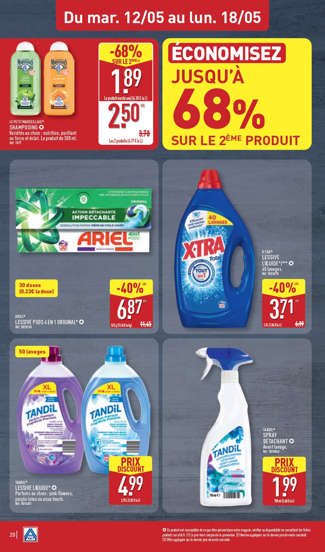 aldi - Flyer ALDI pour la semaine prochaine du du mardi 12/05/2026 au du lundi 18/05/2026 - page: 22