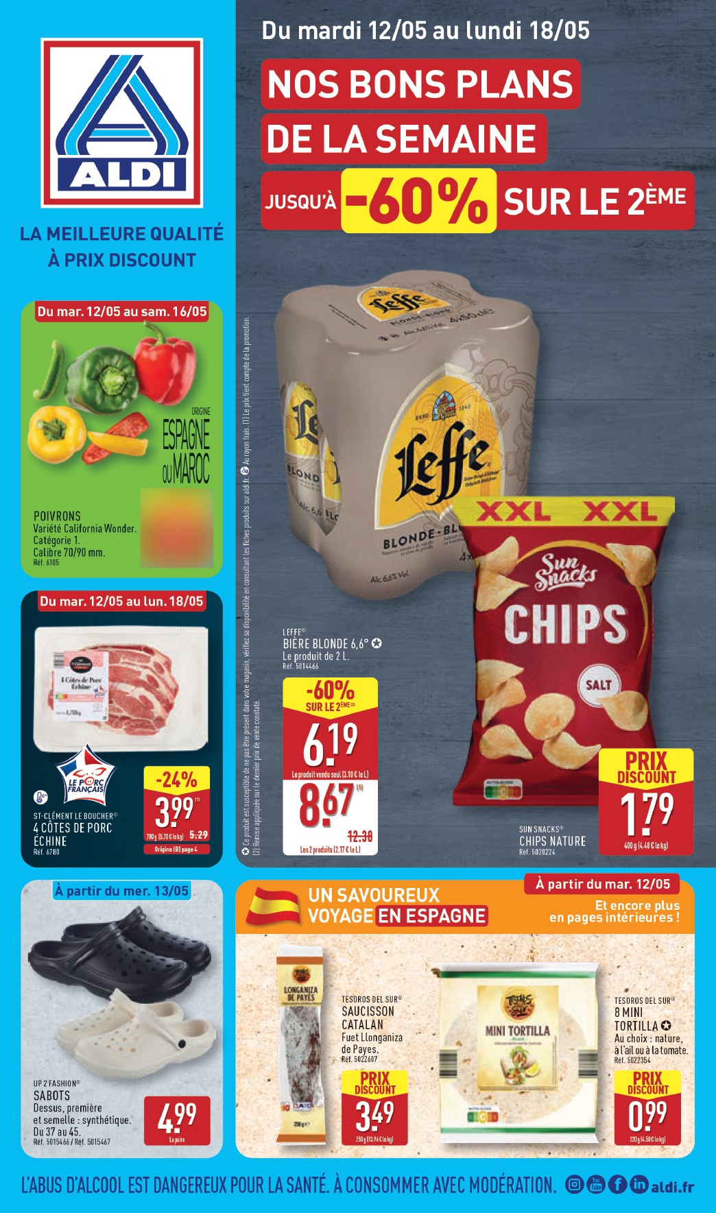 aldi - Flyer ALDI pour la semaine prochaine du du mardi 12/05/2026 au du lundi 18/05/2026 - page: 1
