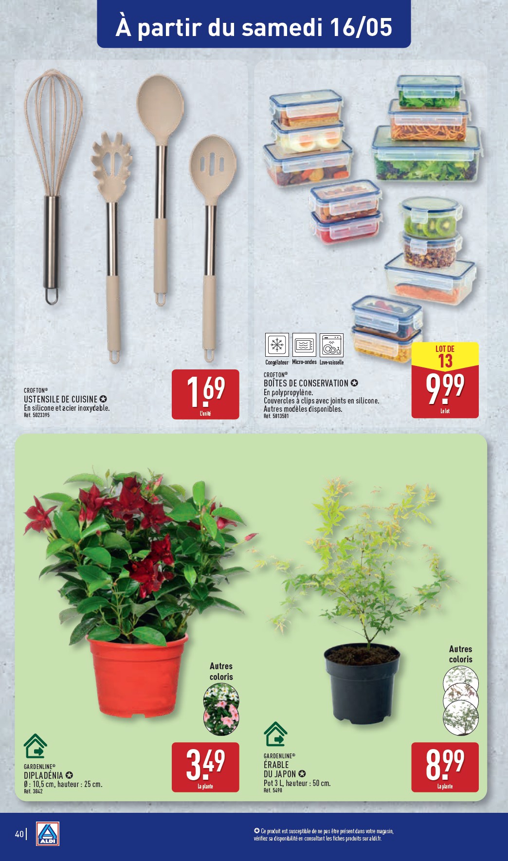 aldi - Flyer ALDI pour la semaine prochaine du du mardi 12/05/2026 au du lundi 18/05/2026 - page: 42
