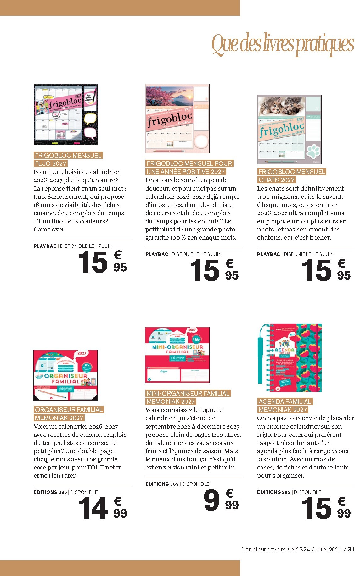 carrefour-market - Current Carrefour Market - Culture leaflet valid from du lundi 01/06/2026 to du mardi 30/06/2026 - page: 31