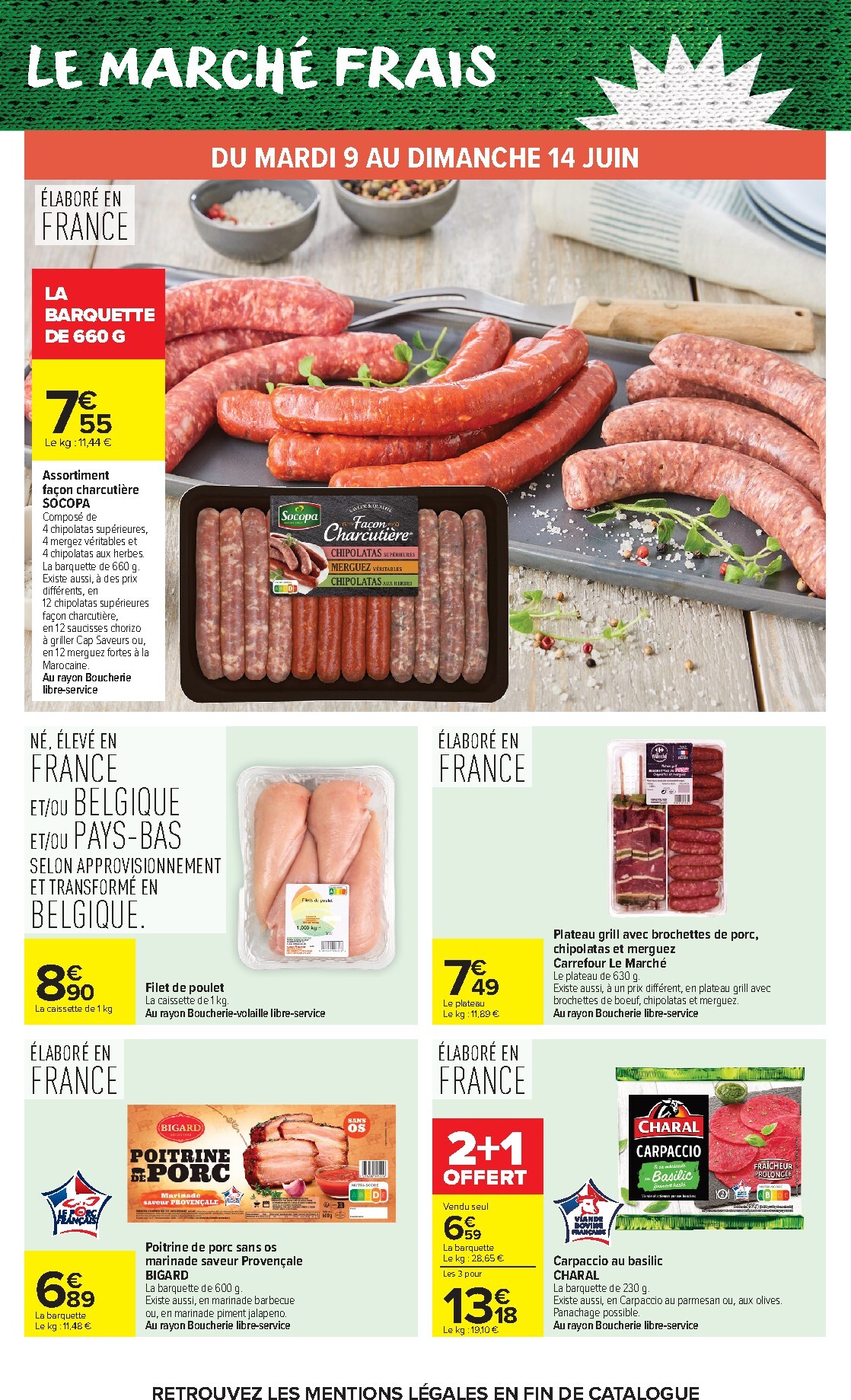 carrefour-market - Flyer Carrefour Market pour la semaine prochaine du du mardi 09/06/2026 au du dimanche 21/06/2026 - page: 23