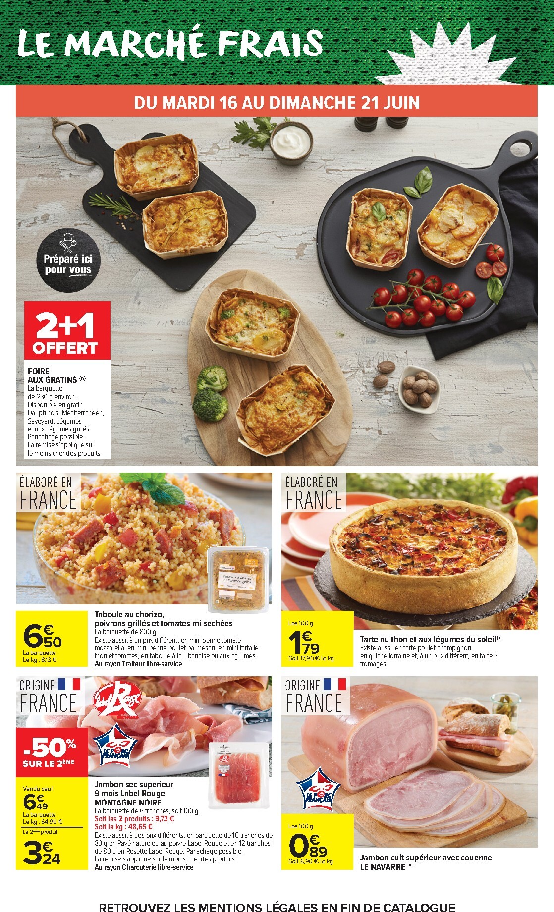 carrefour-market - Flyer Carrefour Market pour la semaine prochaine du du mardi 16/06/2026 au du dimanche 28/06/2026 - page: 22