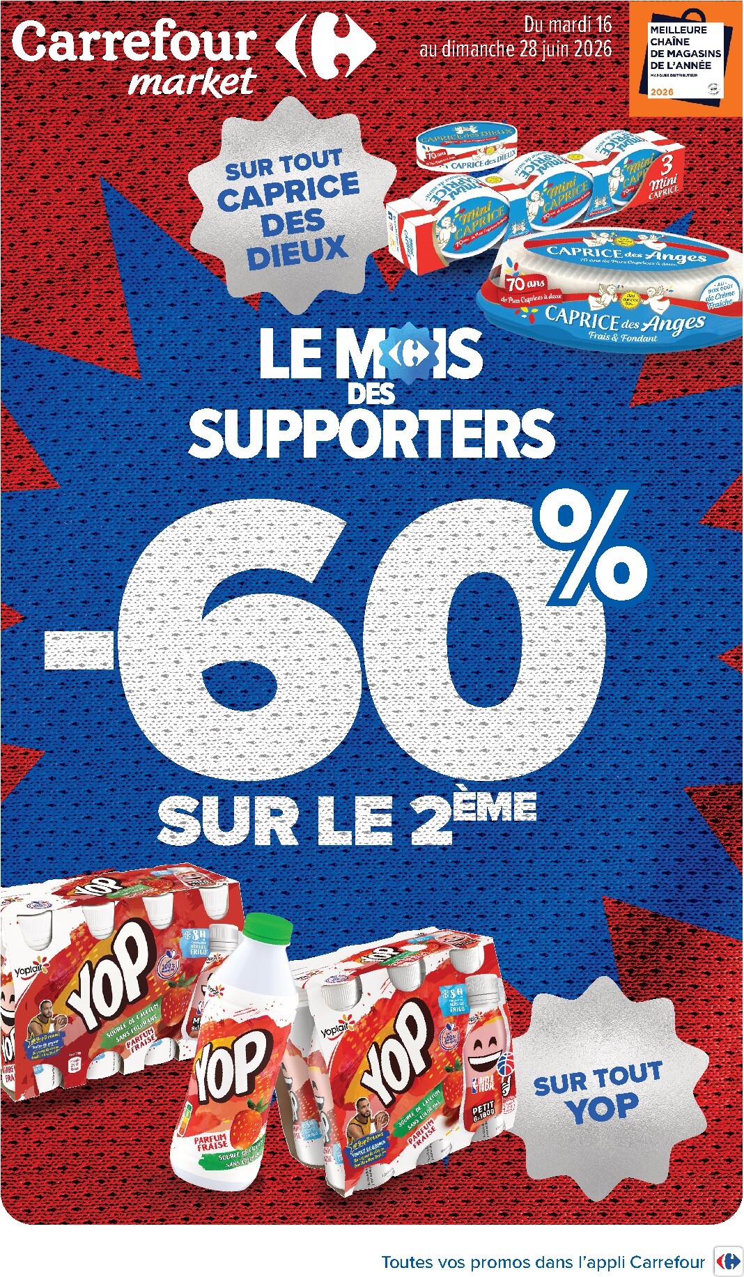 carrefour-market - Flyer Carrefour Market pour la semaine prochaine du du mardi 16/06/2026 au du dimanche 28/06/2026
