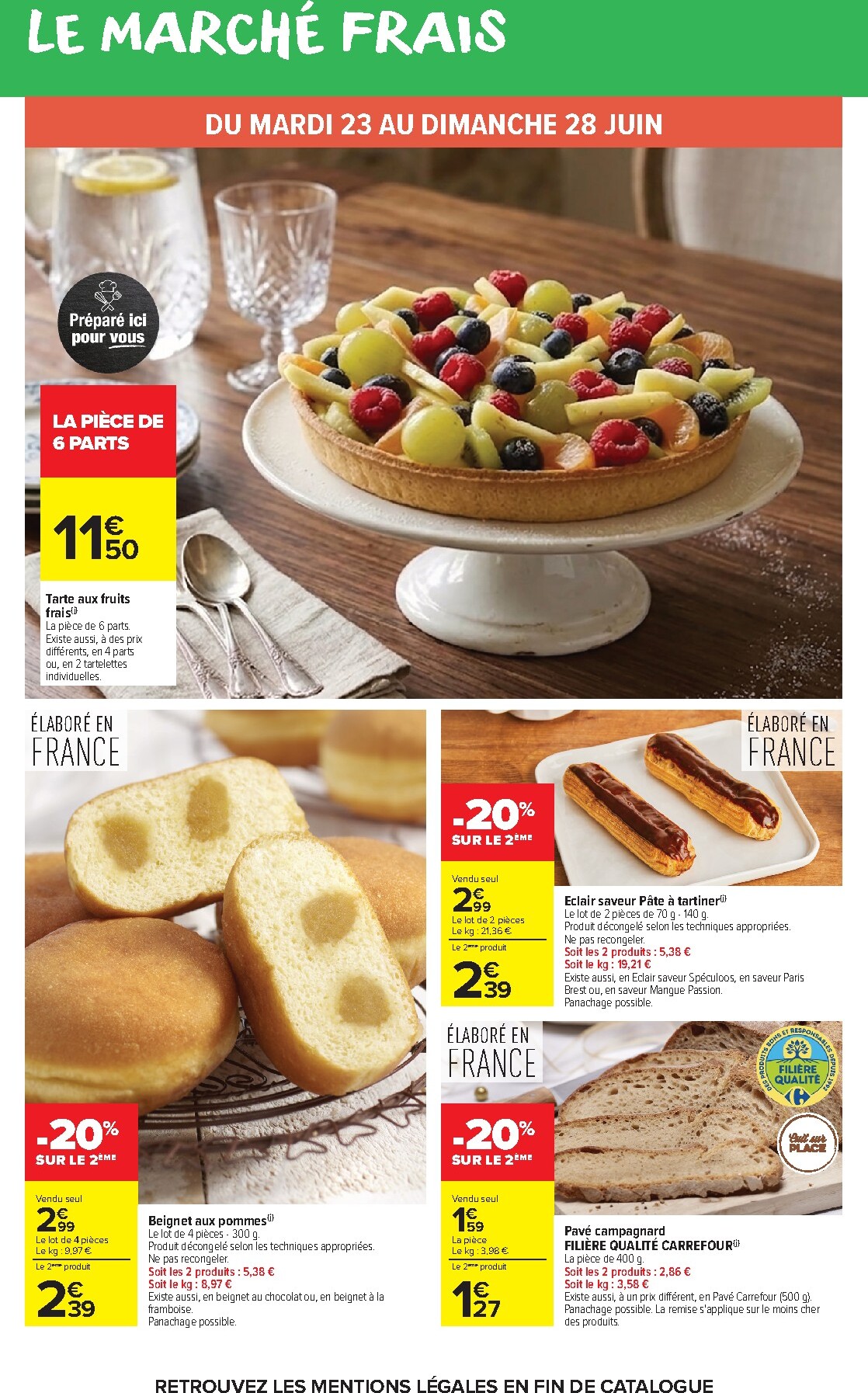 carrefour-market - Flyer Carrefour Market pour la semaine prochaine du du mardi 23/06/2026 au du dimanche 05/07/2026 - page: 28