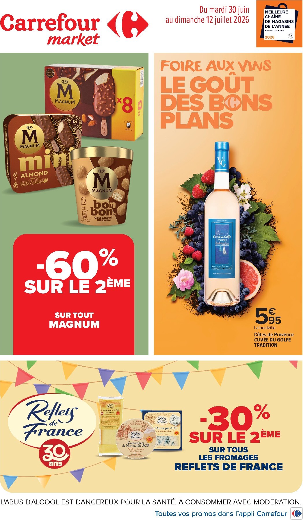 carrefour-market - Flyer Carrefour Market pour la semaine prochaine du du mardi 30/06/2026 au du dimanche 12/07/2026