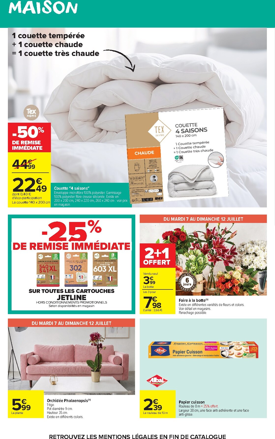 carrefour-market - Flyer Carrefour Market pour la semaine prochaine du du mardi 07/07/2026 au du dimanche 19/07/2026 - page: 46