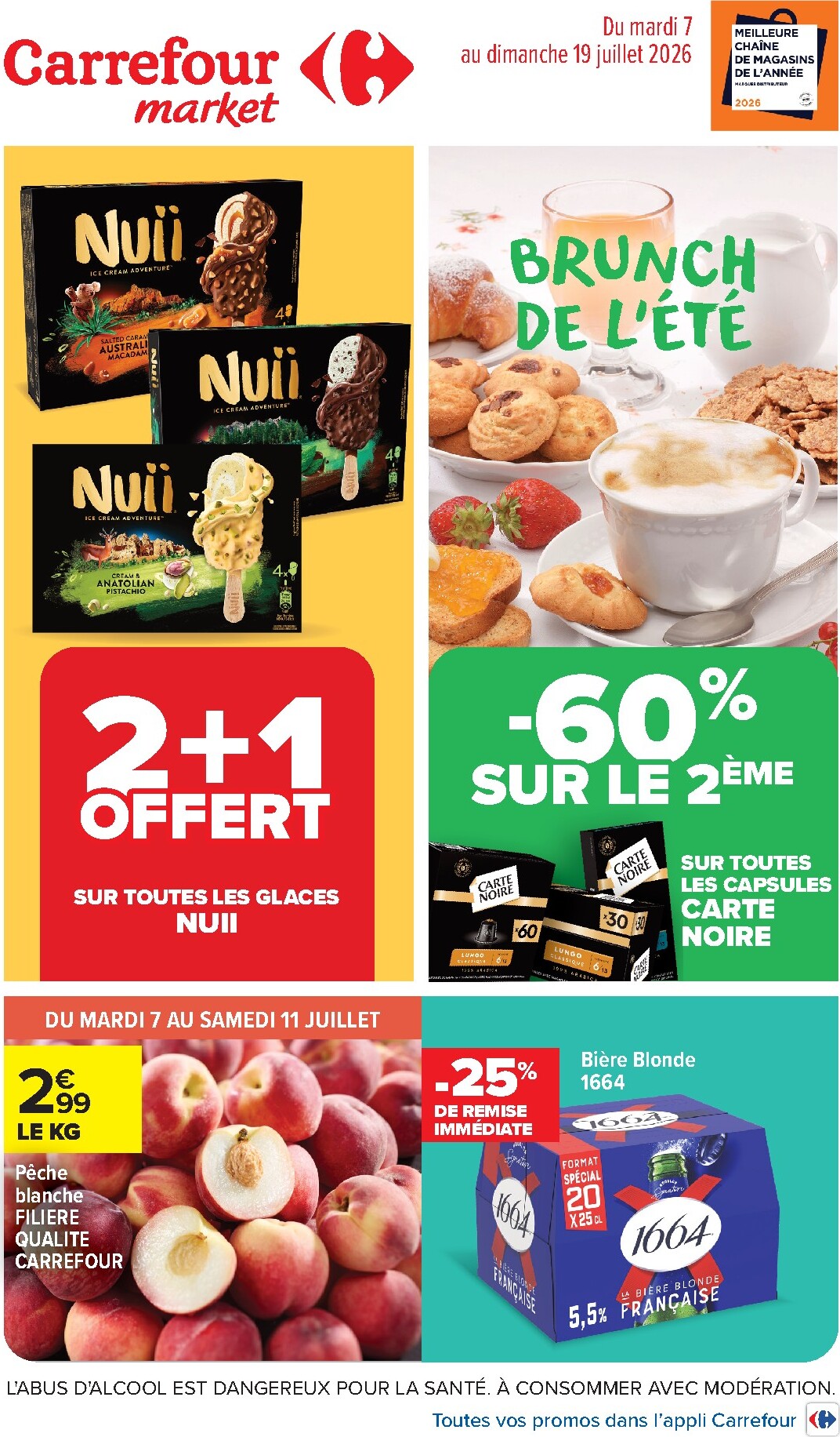 carrefour-market - Flyer Carrefour Market pour la semaine prochaine du du mardi 07/07/2026 au du dimanche 19/07/2026
