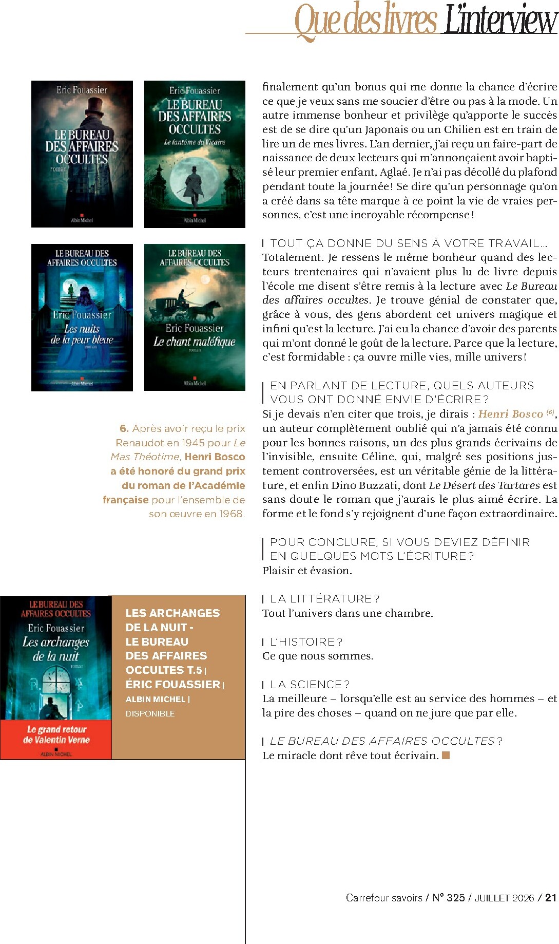 carrefour-market - Current Carrefour Market - A Chacun Sa Culture leaflet valid from du mercredi 01/07/2026 to du vendredi 31/07/2026 - page: 21