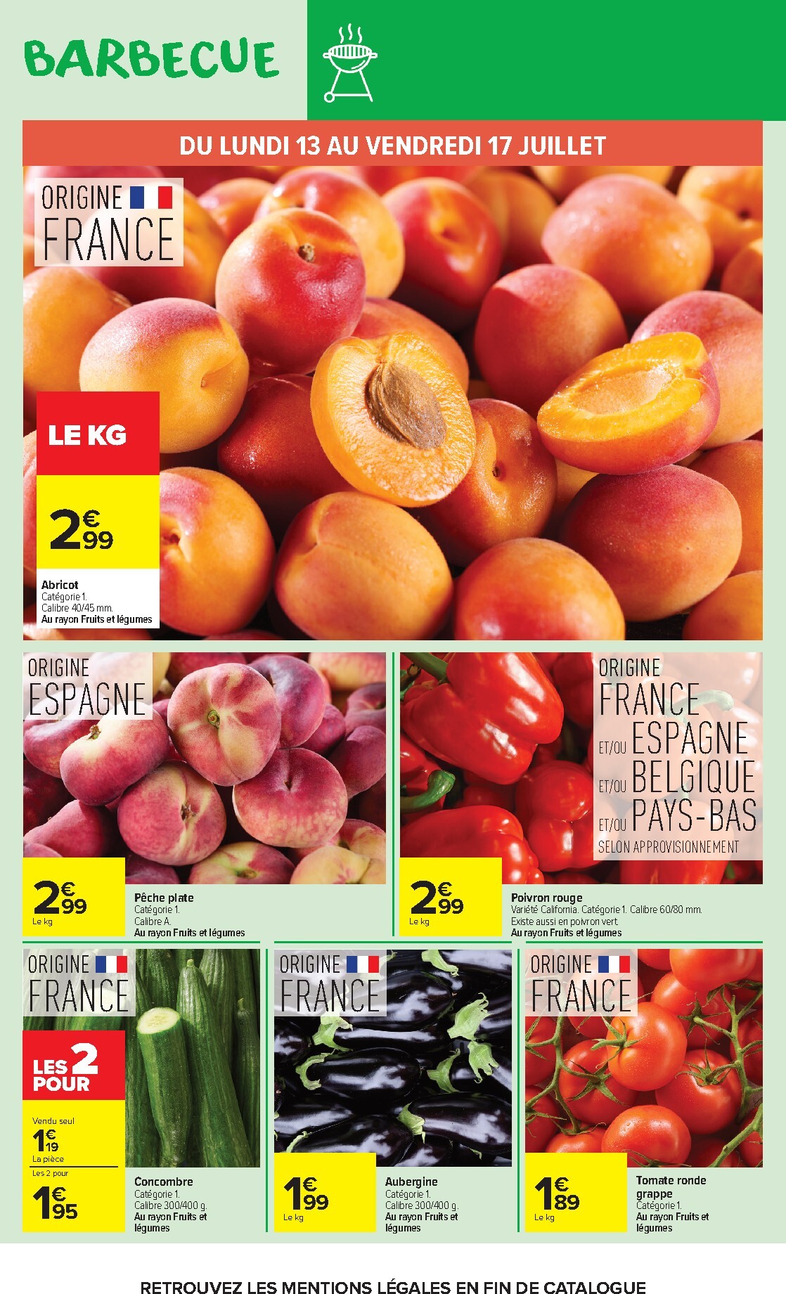 carrefour-market - Flyer Carrefour Market - Barbecue pour la semaine prochaine du du lundi 13/07/2026 au du dimanche 26/07/2026 - page: 10