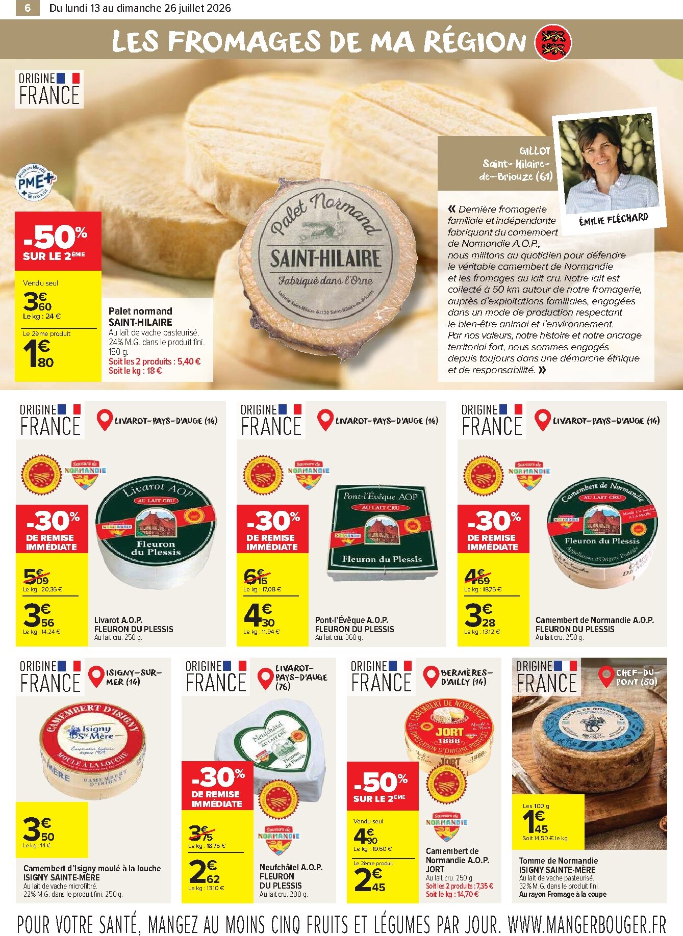 carrefour-market - Flyer Carrefour Market - Le Meilleur de ma Région Normandie pour la semaine prochaine du du lundi 13/07/2026 au du dimanche 26/07/2026 - page: 6