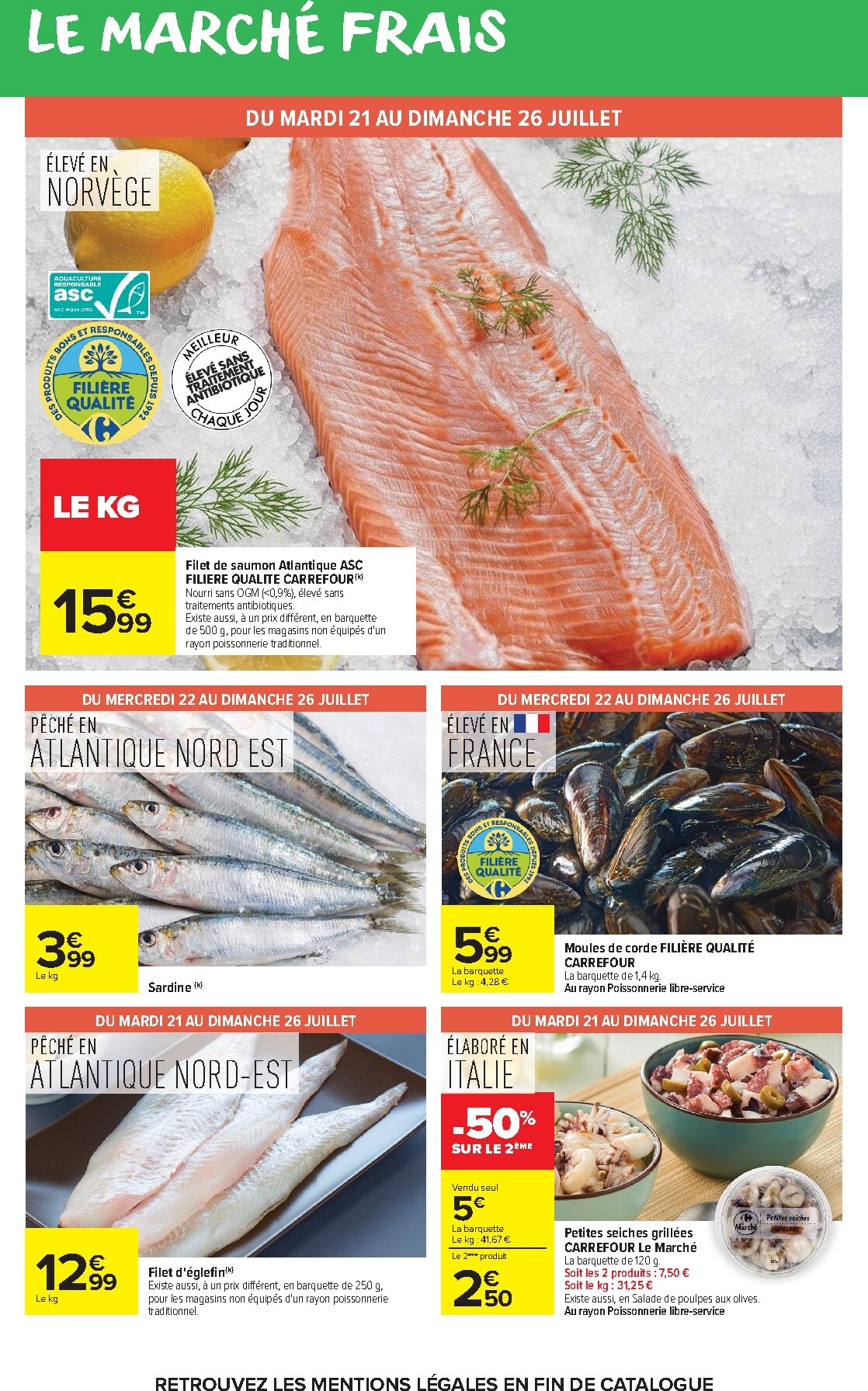 carrefour-market - Flyer Carrefour Market - SALADES D'ÉTÉ pour la semaine prochaine du du mardi 21/07/2026 au du dimanche 02/08/2026 - page: 17