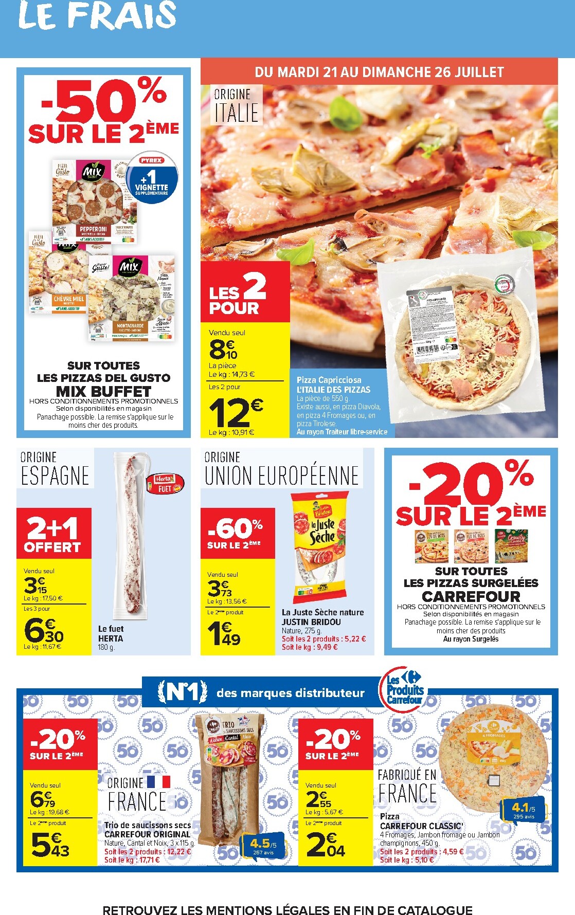 carrefour-market - Flyer Carrefour Market - SALADES D'ÉTÉ pour la semaine prochaine du du mardi 21/07/2026 au du dimanche 02/08/2026 - page: 23